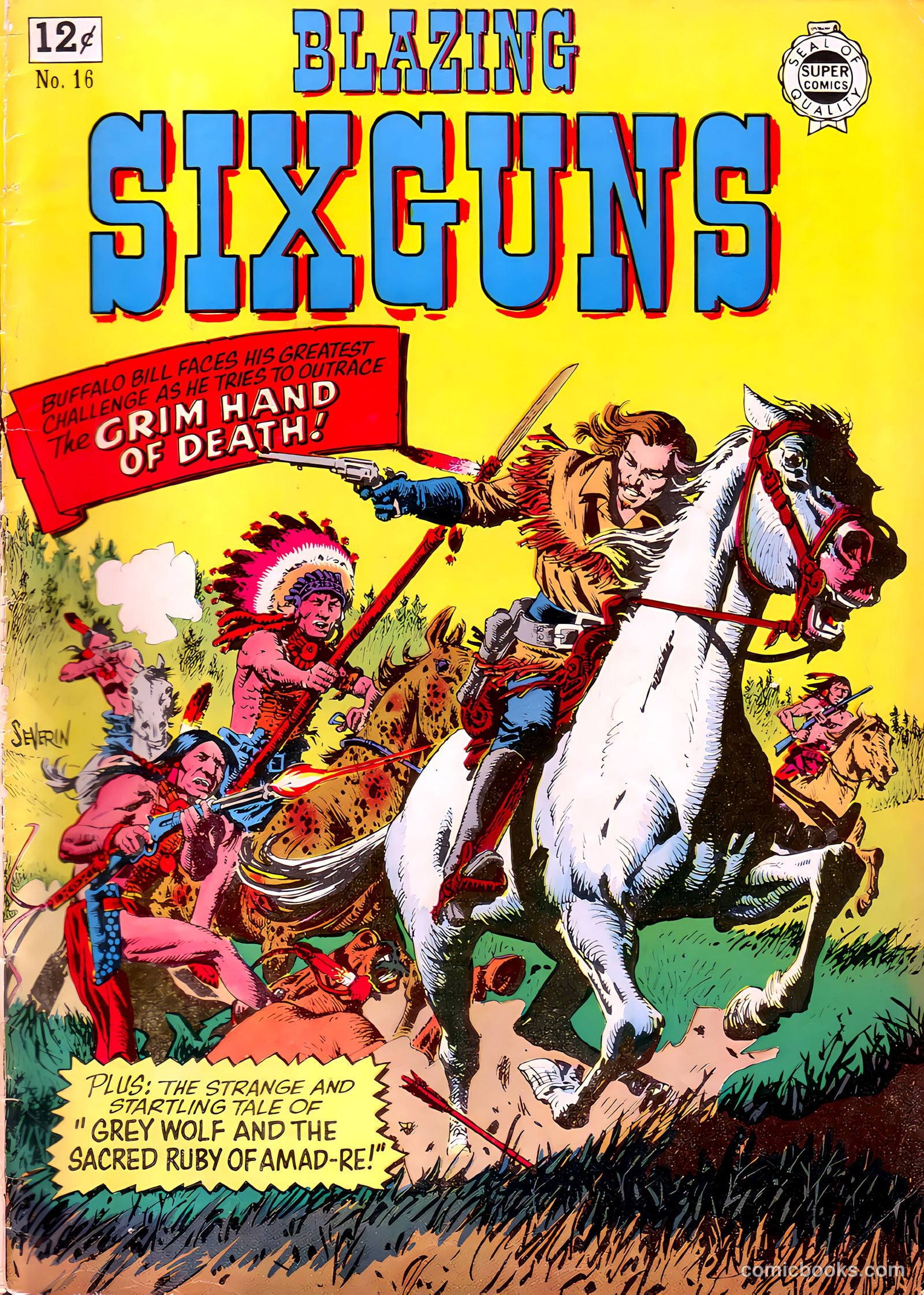 Blazing Sixguns #16
