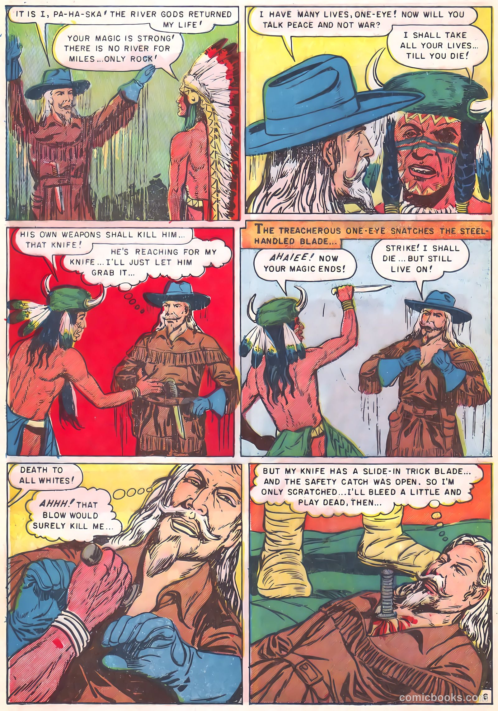 Blazing Sixguns #16 (1964) — page 32 of 36