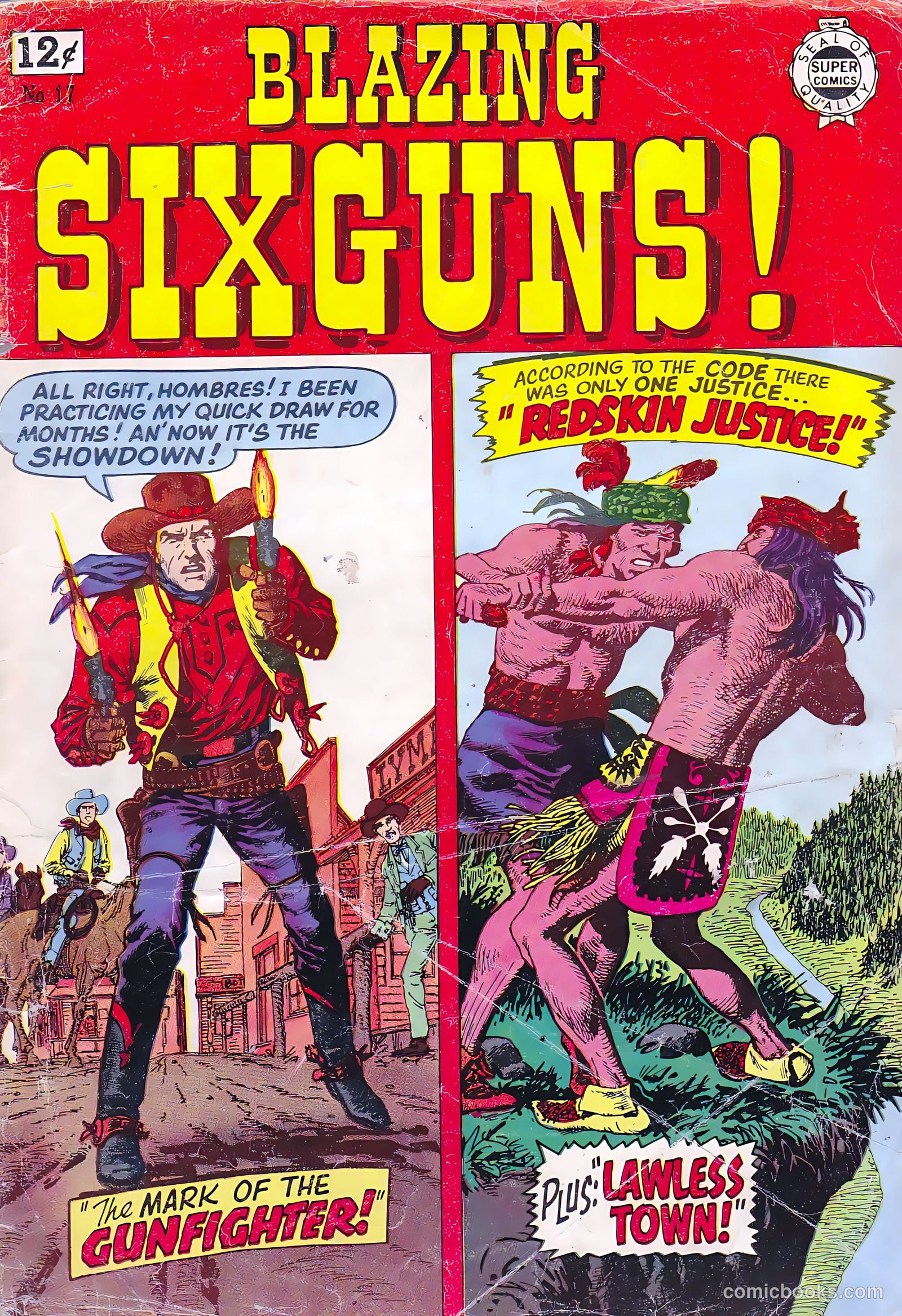 Blazing Sixguns #17