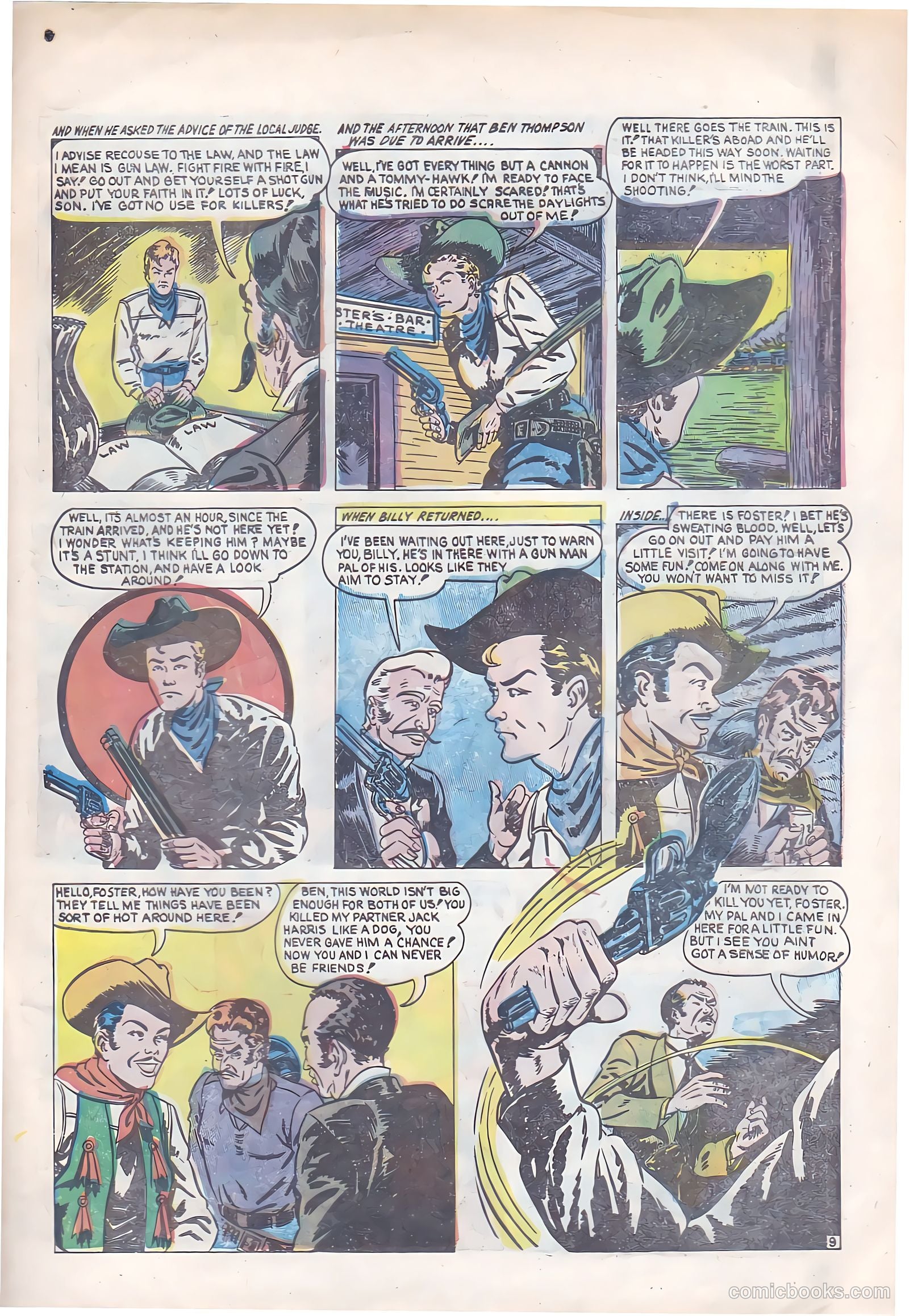 Blazing Sixguns #17 (1964) — page 32 of 37