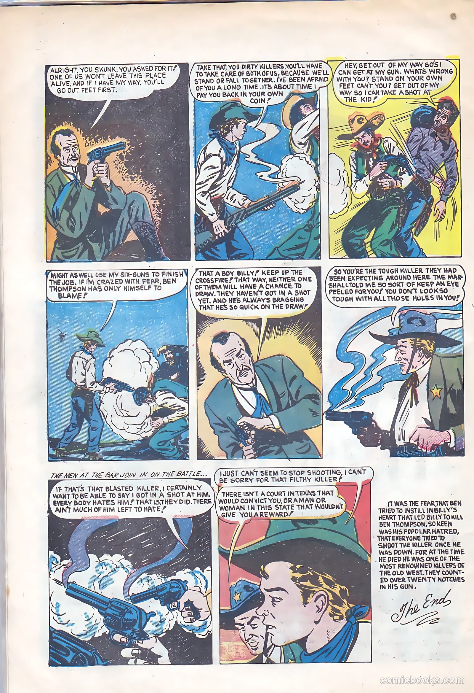 Blazing Sixguns #17 (1964) — page 33 of 37