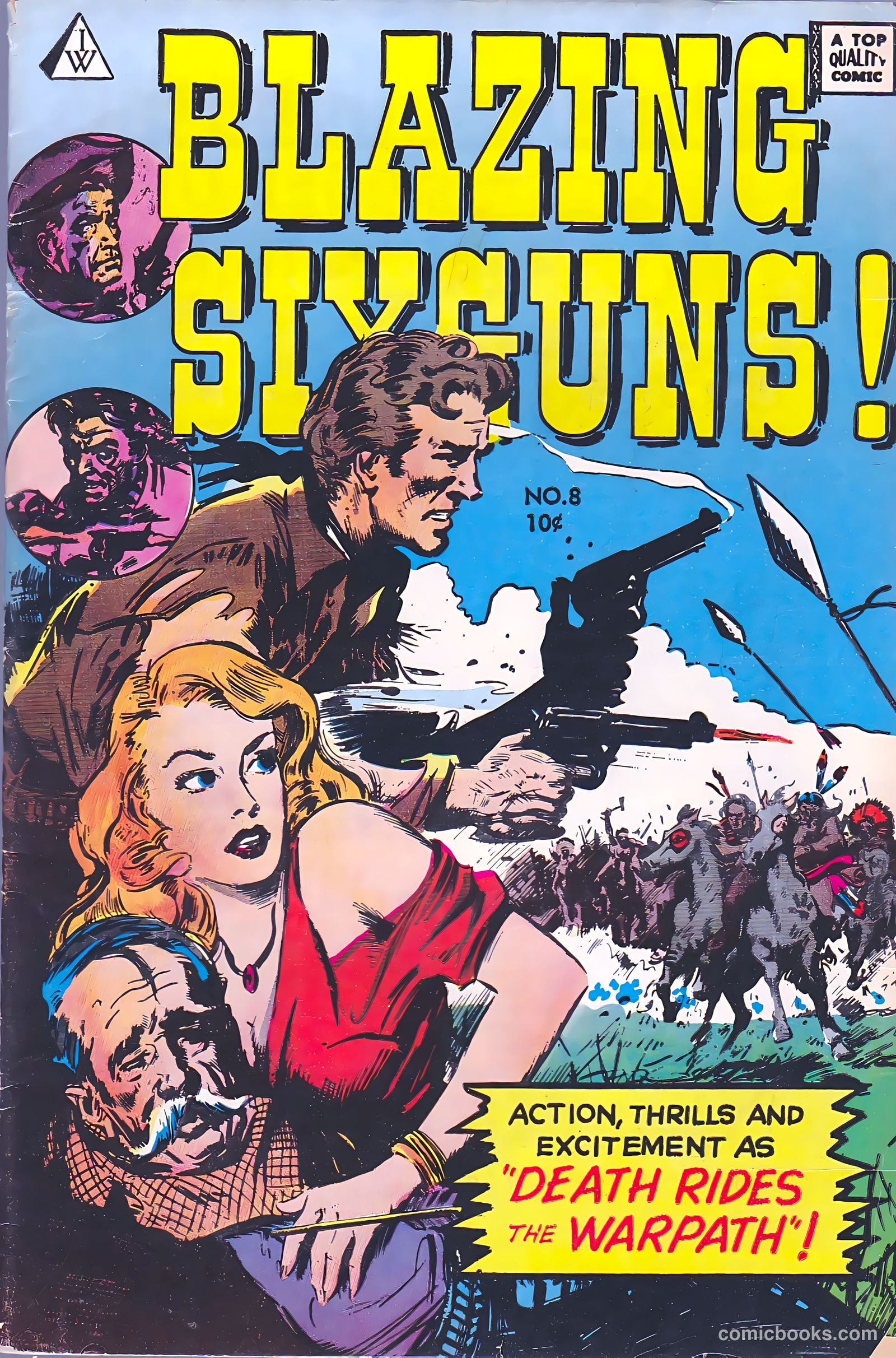 Blazing Sixguns #8