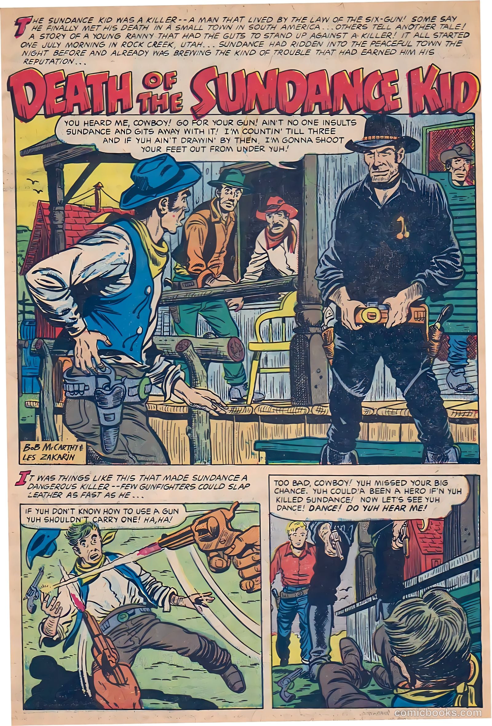 Blazing Sixguns #8 (1958) — page 3 of 36