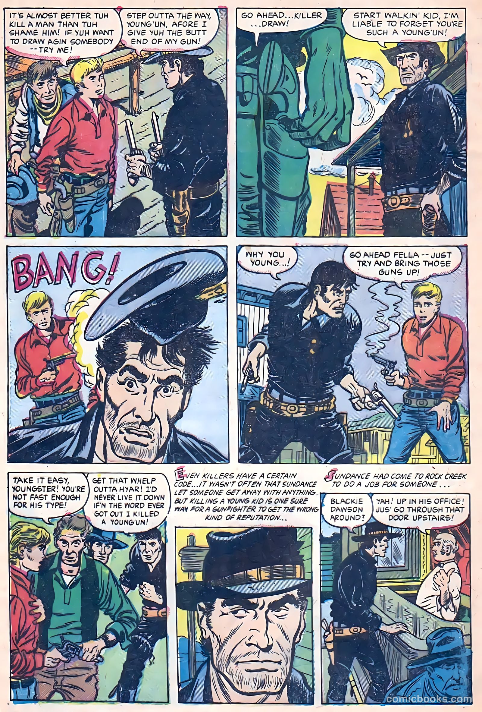 Blazing Sixguns #8 (1958) — page 4 of 36