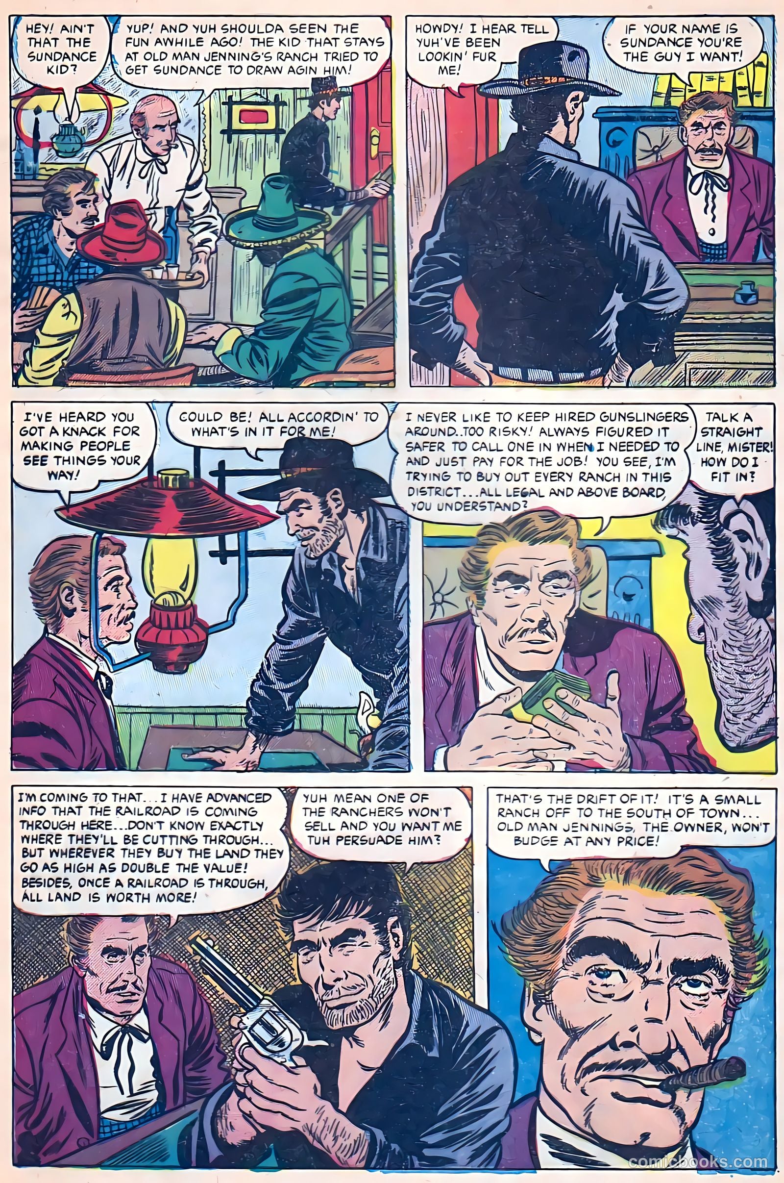 Blazing Sixguns #8 (1958) — page 5 of 36