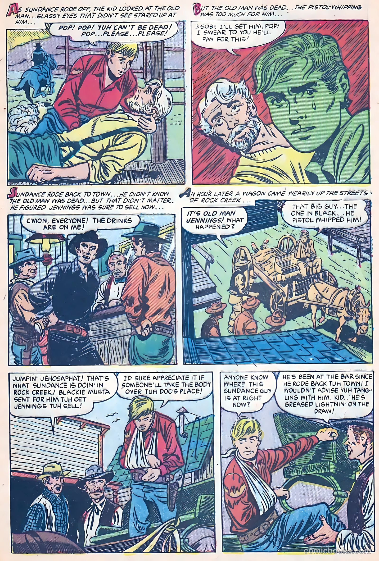Blazing Sixguns #8 (1958) — page 9 of 36