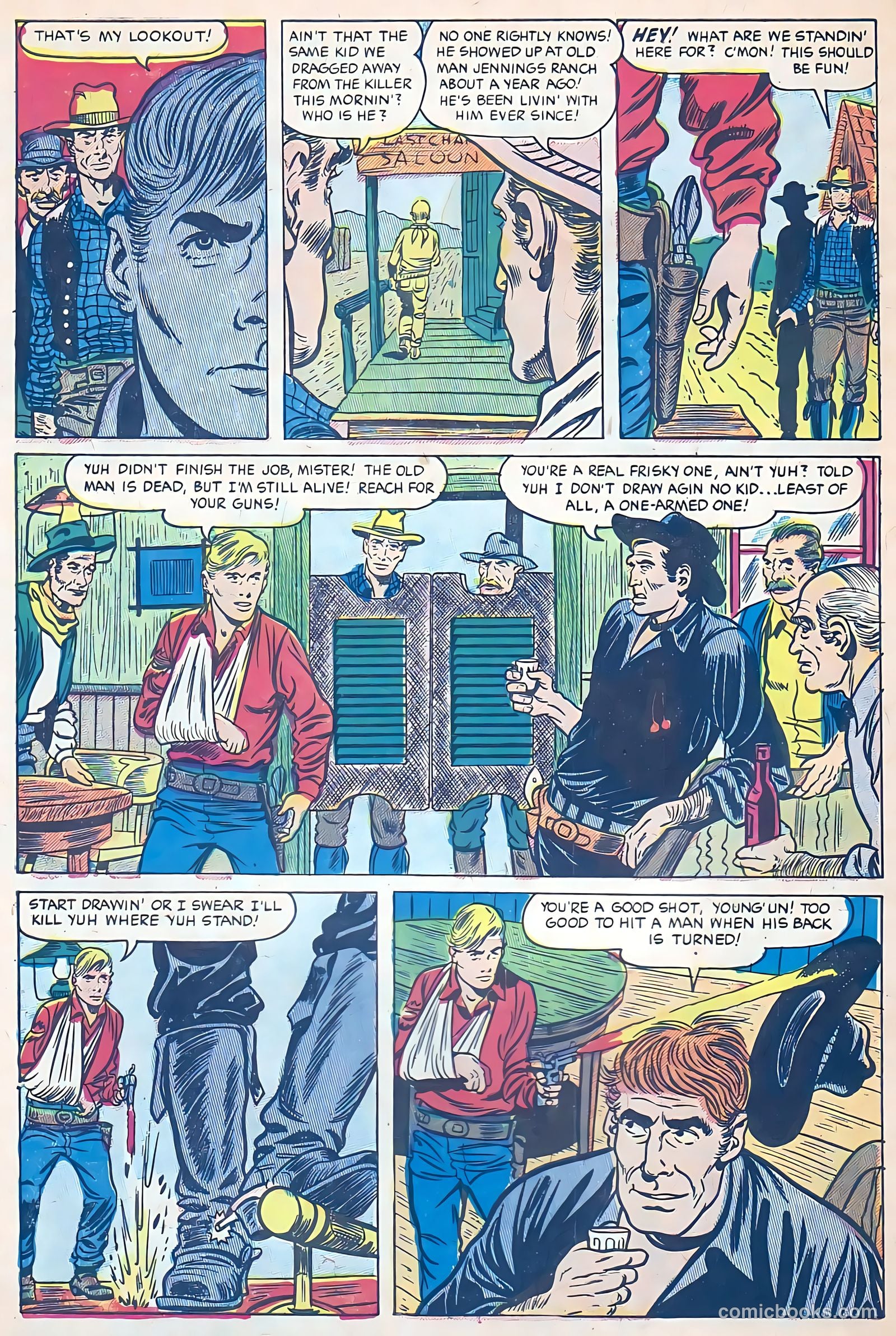 Blazing Sixguns #8 (1958) — page 10 of 36