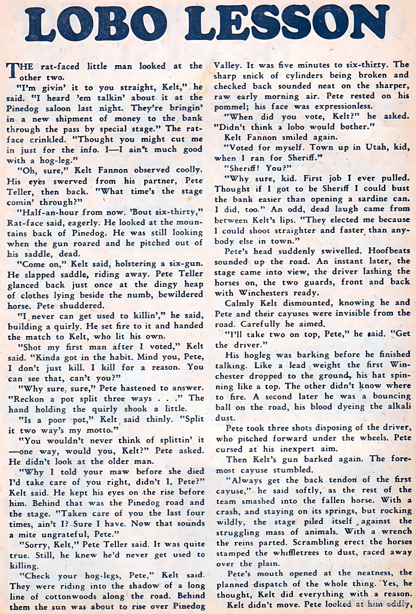 Blazing Sixguns #8 (1958) — page 14 of 36
