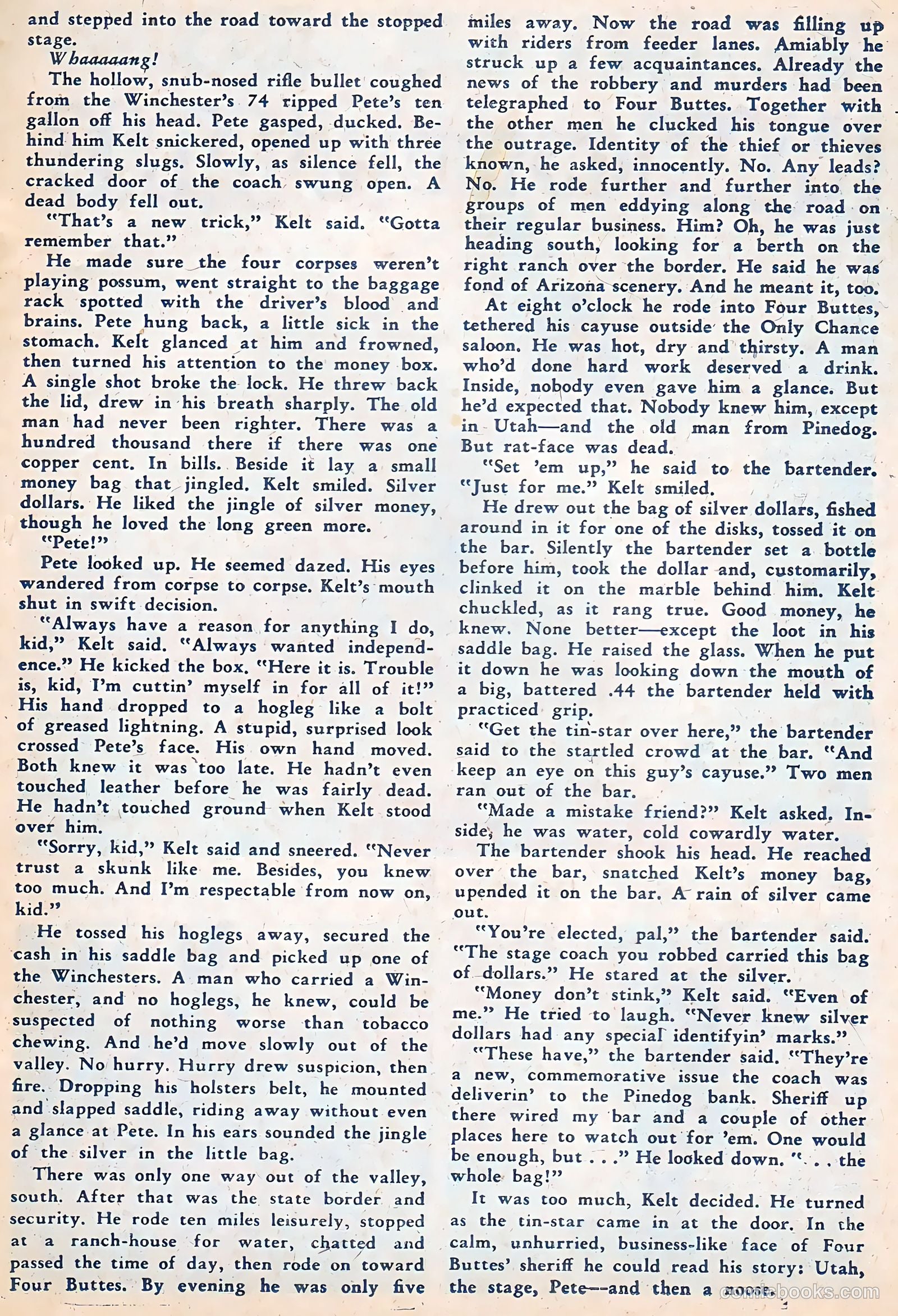 Blazing Sixguns #8 (1958) — page 15 of 36