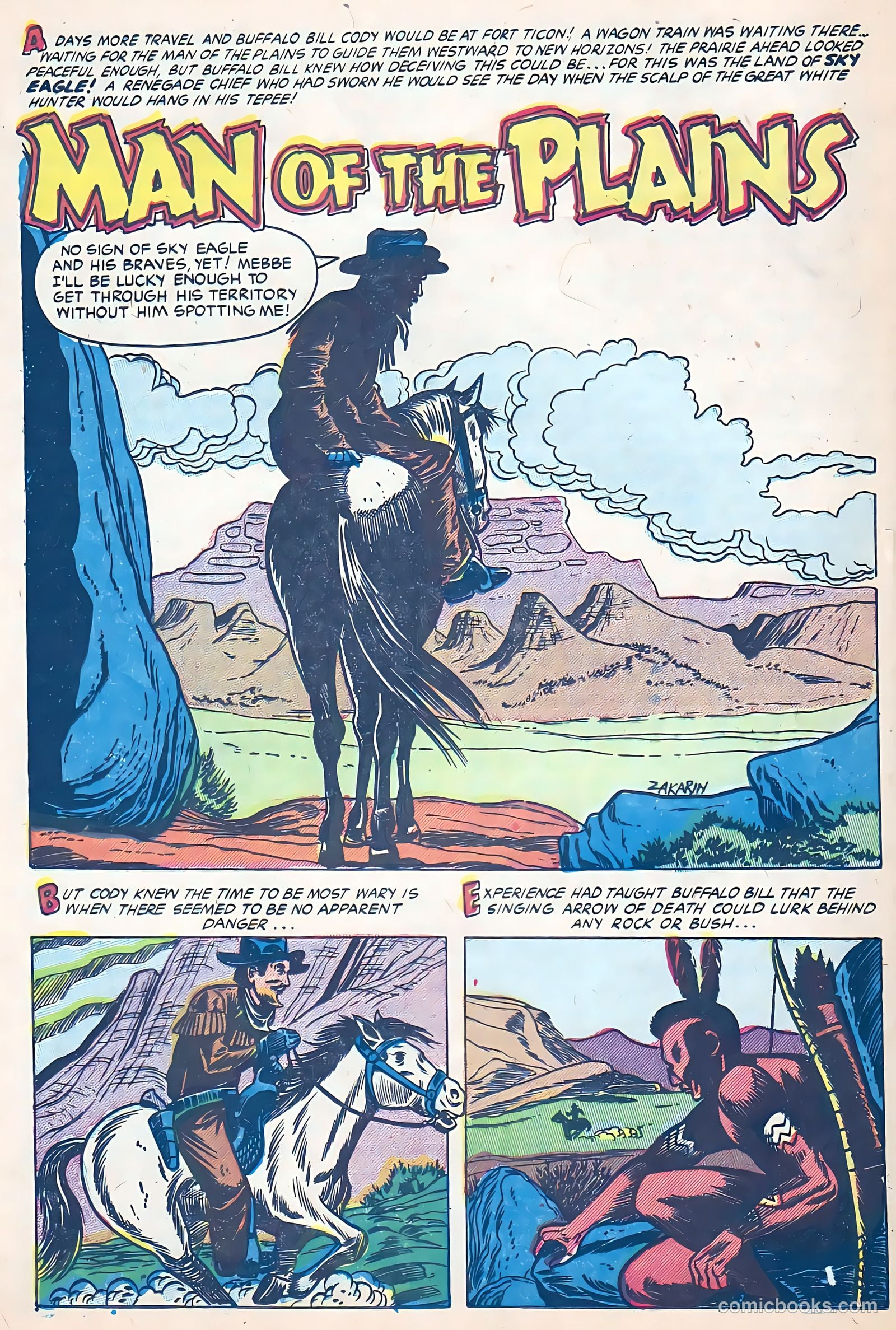 Blazing Sixguns #8 (1958) — page 16 of 36