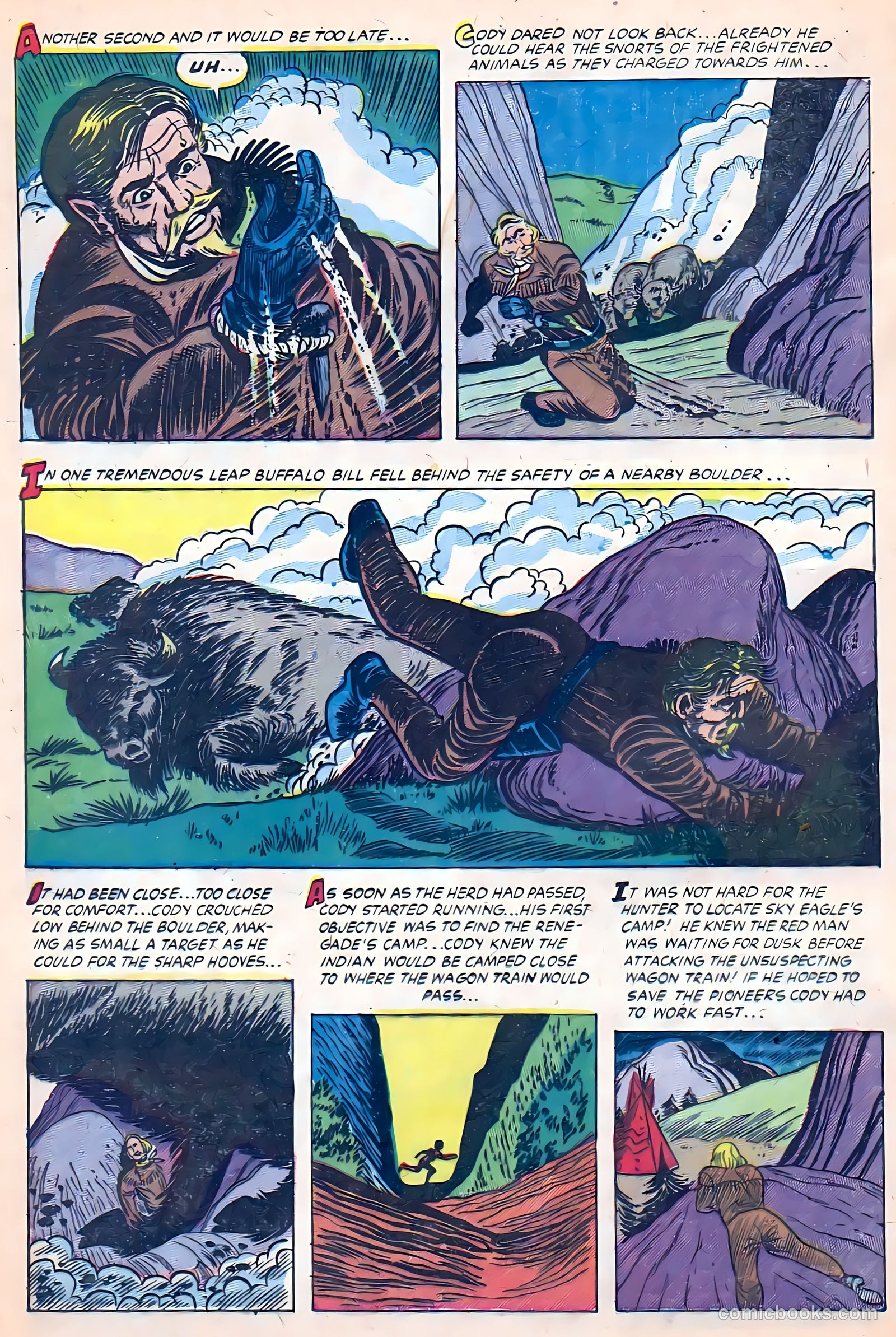 Blazing Sixguns #8 (1958) — page 20 of 36