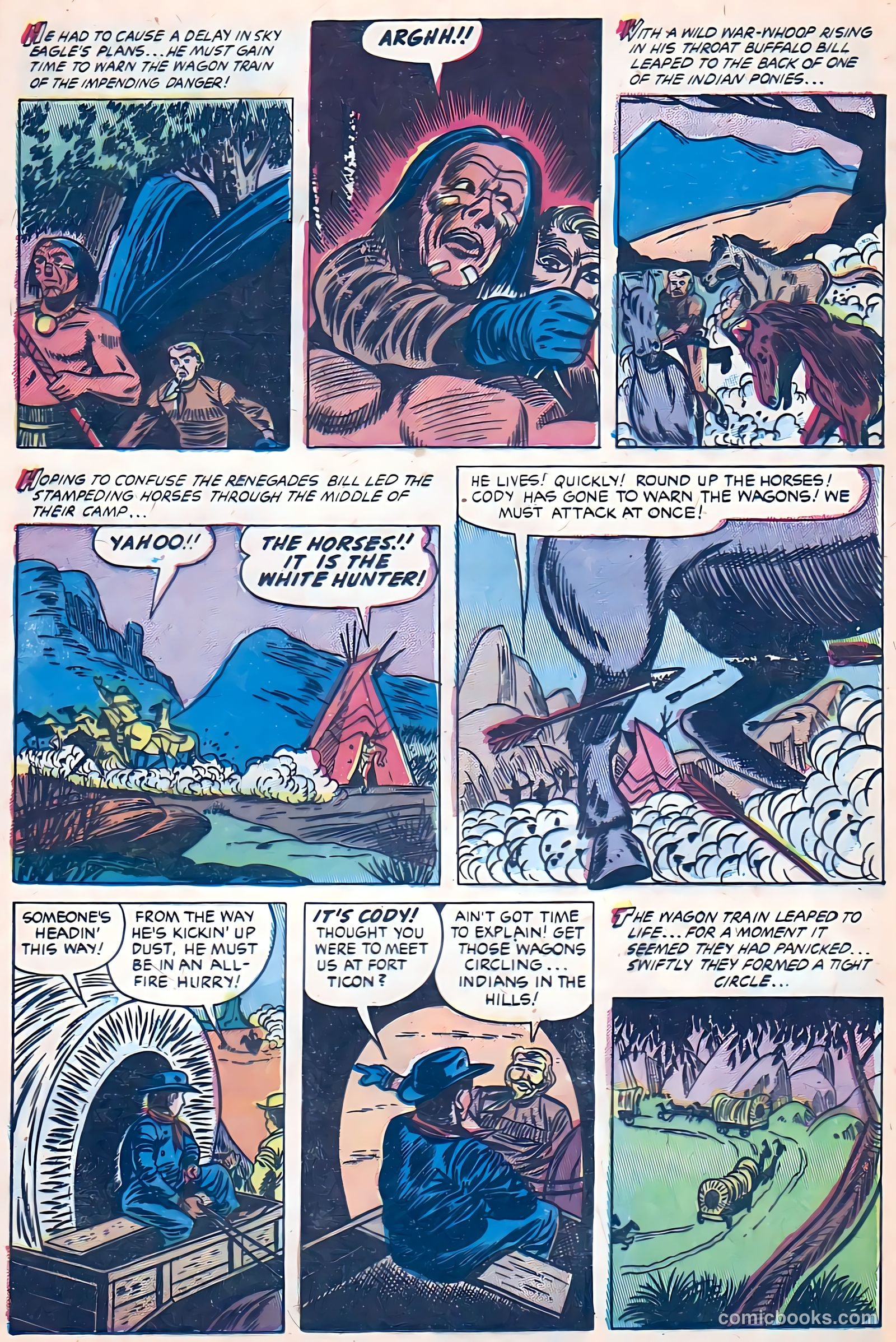 Blazing Sixguns #8 (1958) — page 21 of 36