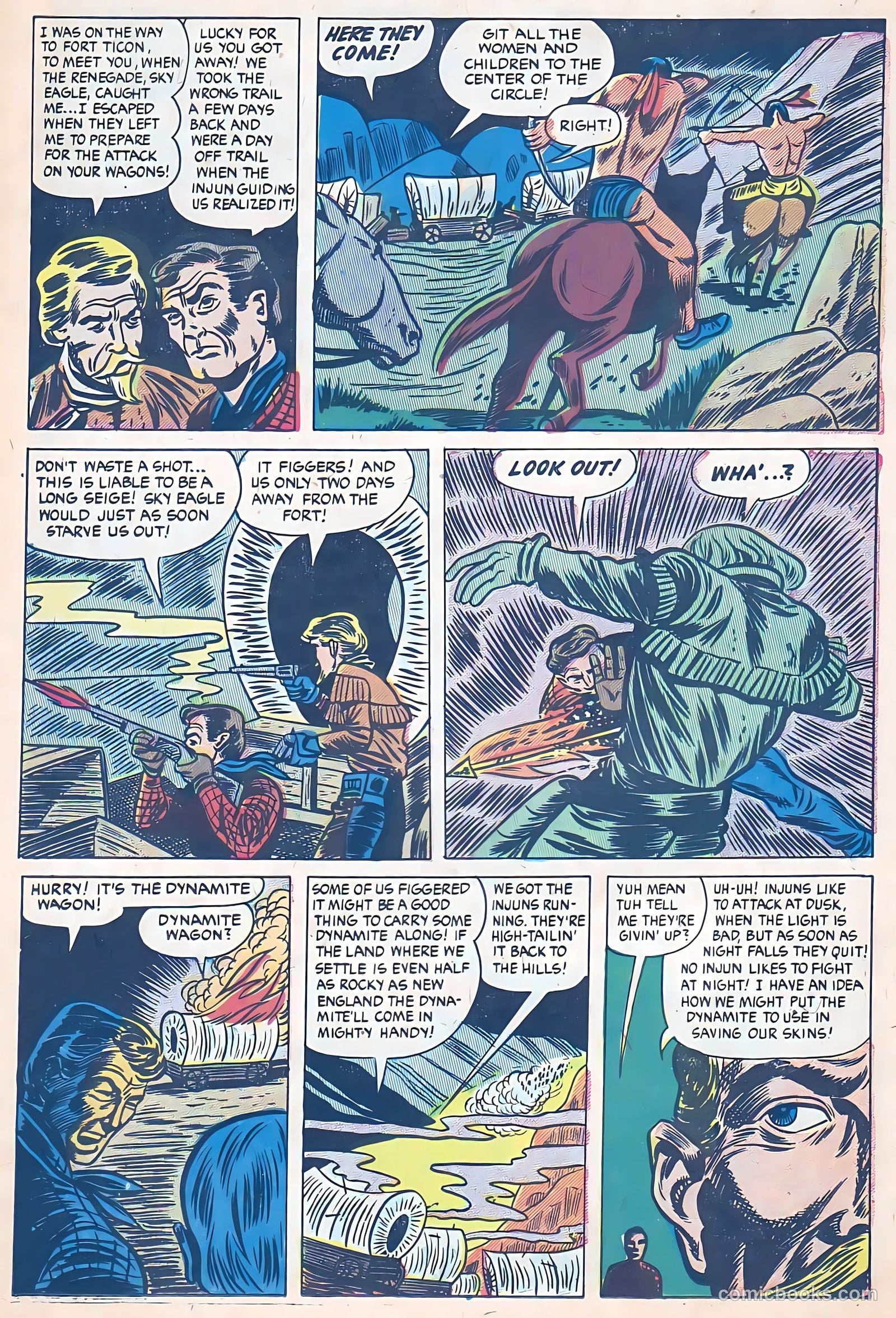 Blazing Sixguns #8 (1958) — page 22 of 36