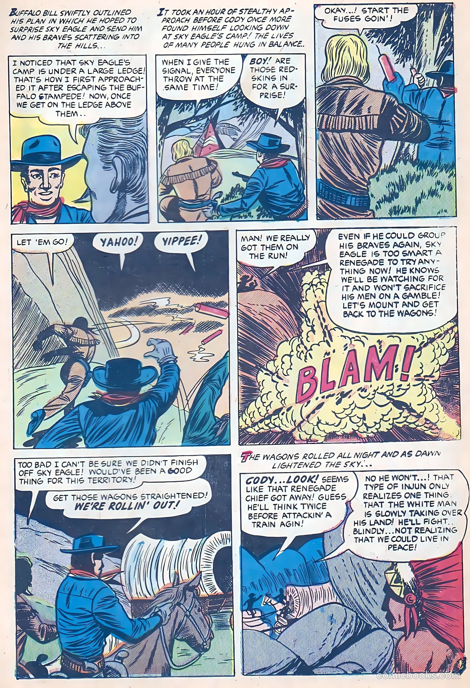 Blazing Sixguns #8 (1958) — page 23 of 36
