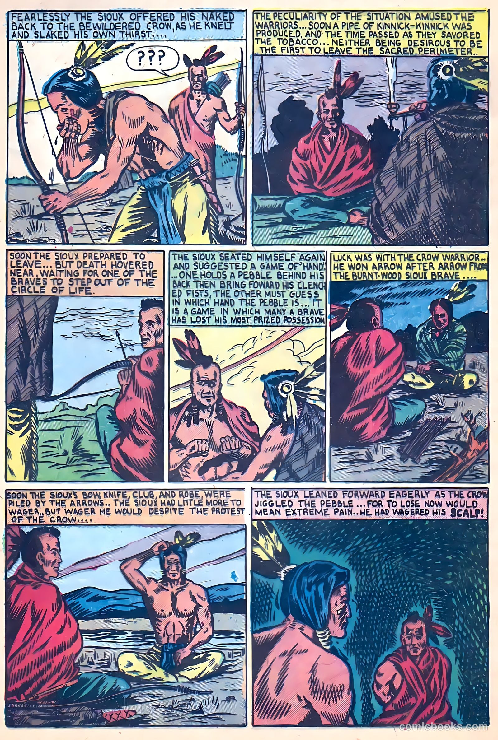 Blazing Sixguns #8 (1958) — page 25 of 36