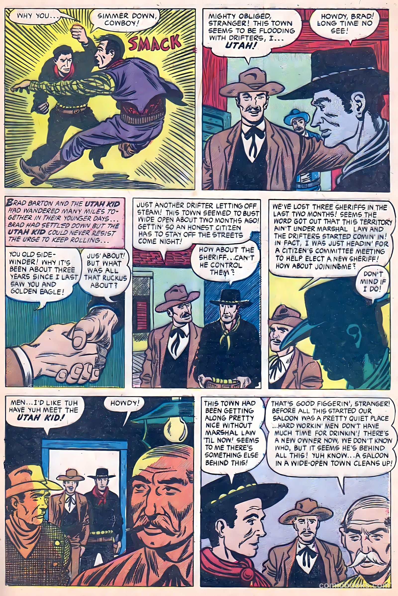 Blazing Sixguns #8 (1958) — page 29 of 36