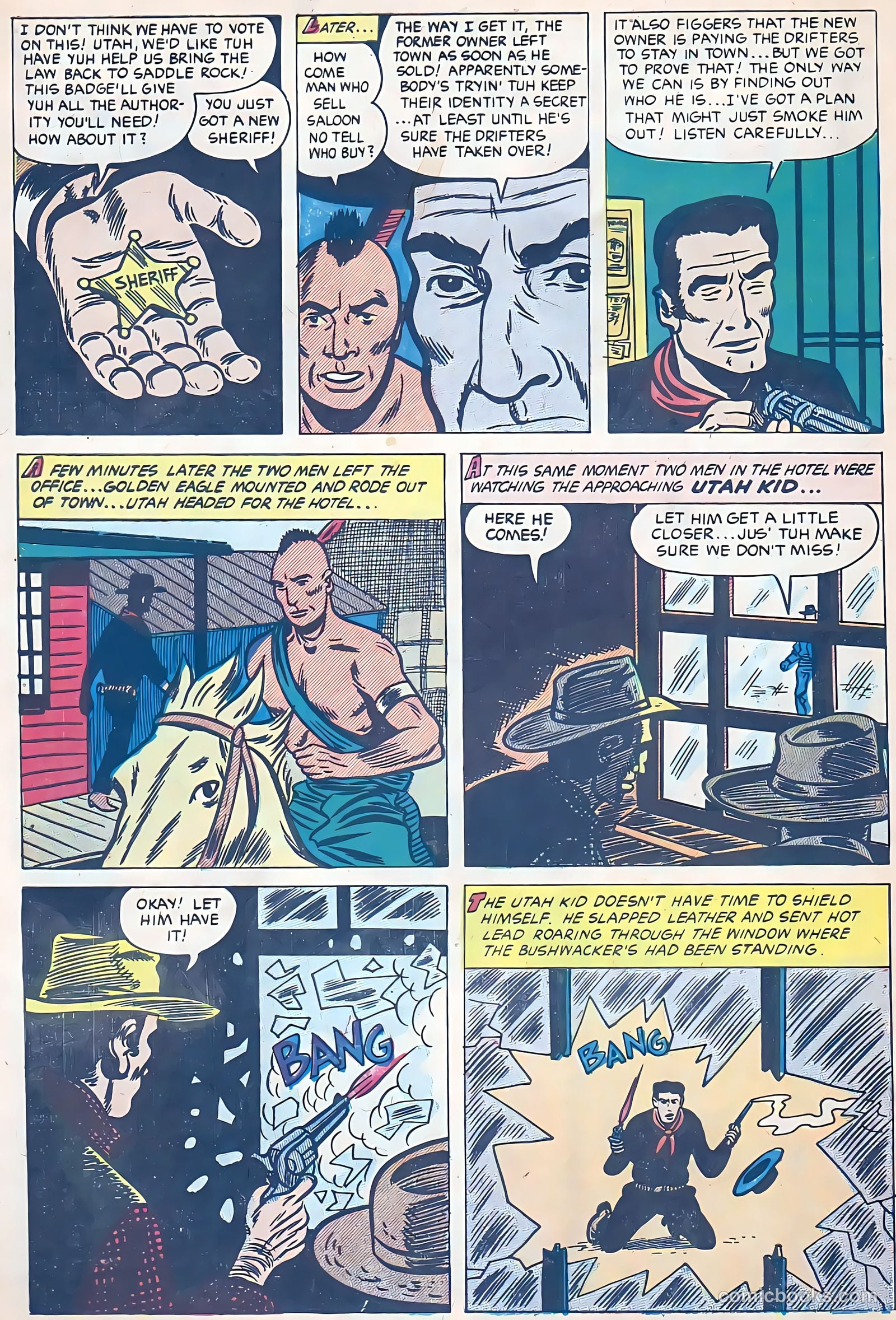 Blazing Sixguns #8 (1958) — page 30 of 36