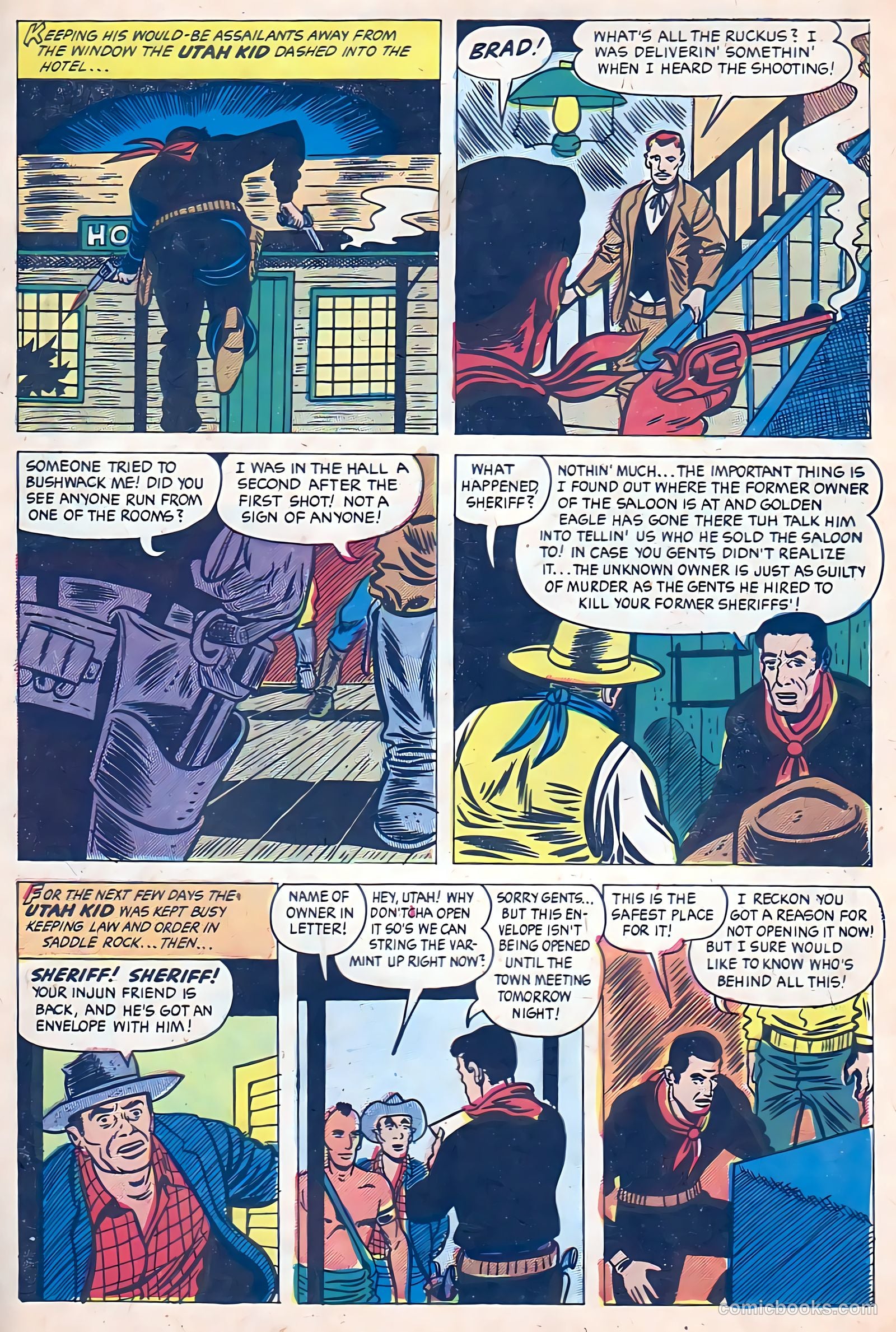 Blazing Sixguns #8 (1958) — page 31 of 36