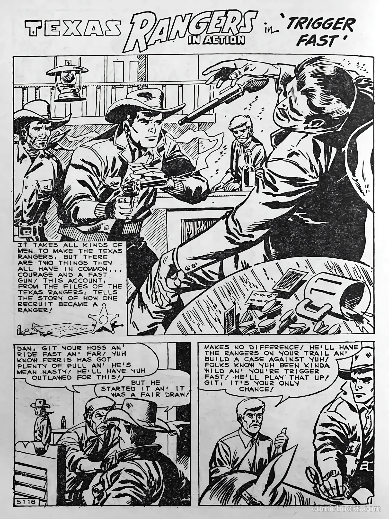 Blazing Trails #1 (1965) — page 6 of 68