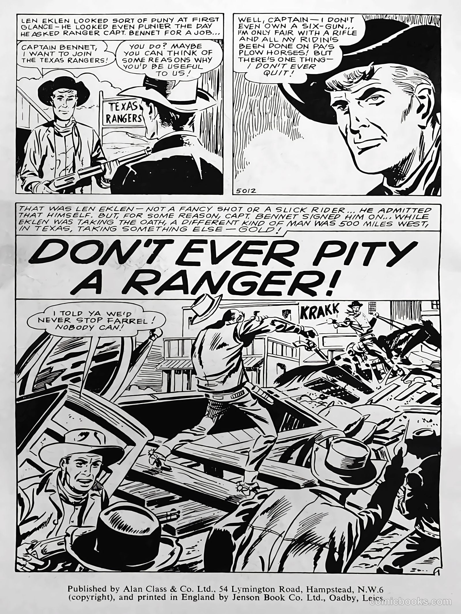 Blazing Trails #1 (1965) — page 12 of 68