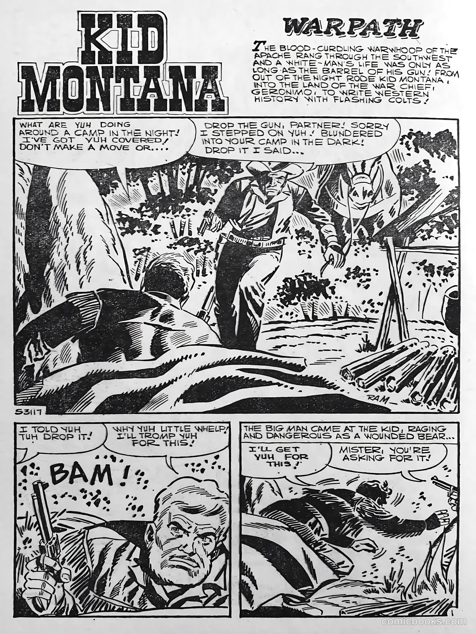 Blazing Trails #1 (1965) — page 17 of 68