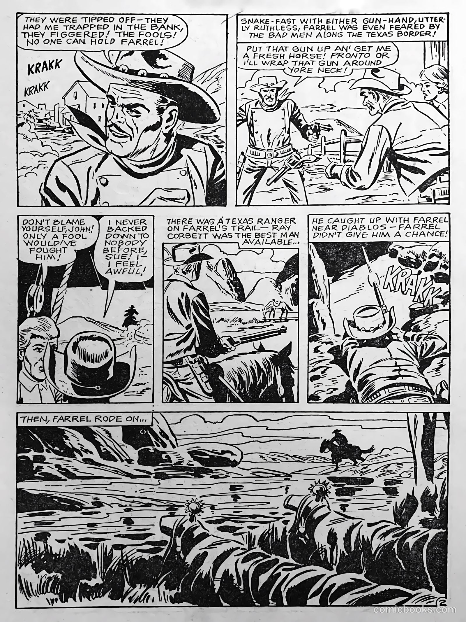 Blazing Trails #1 (1965) — page 23 of 68
