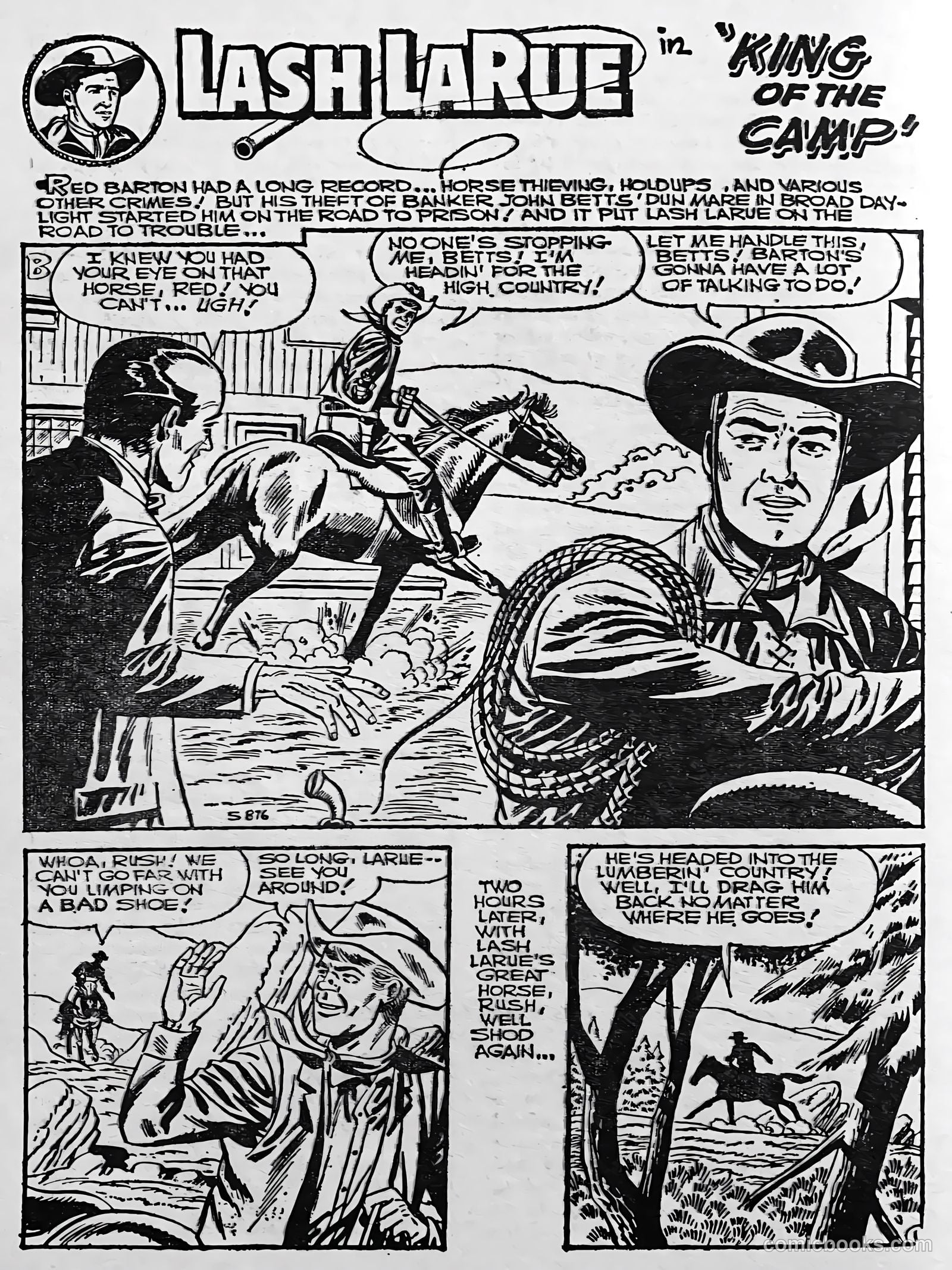 Blazing Trails #1 (1965) — page 30 of 68