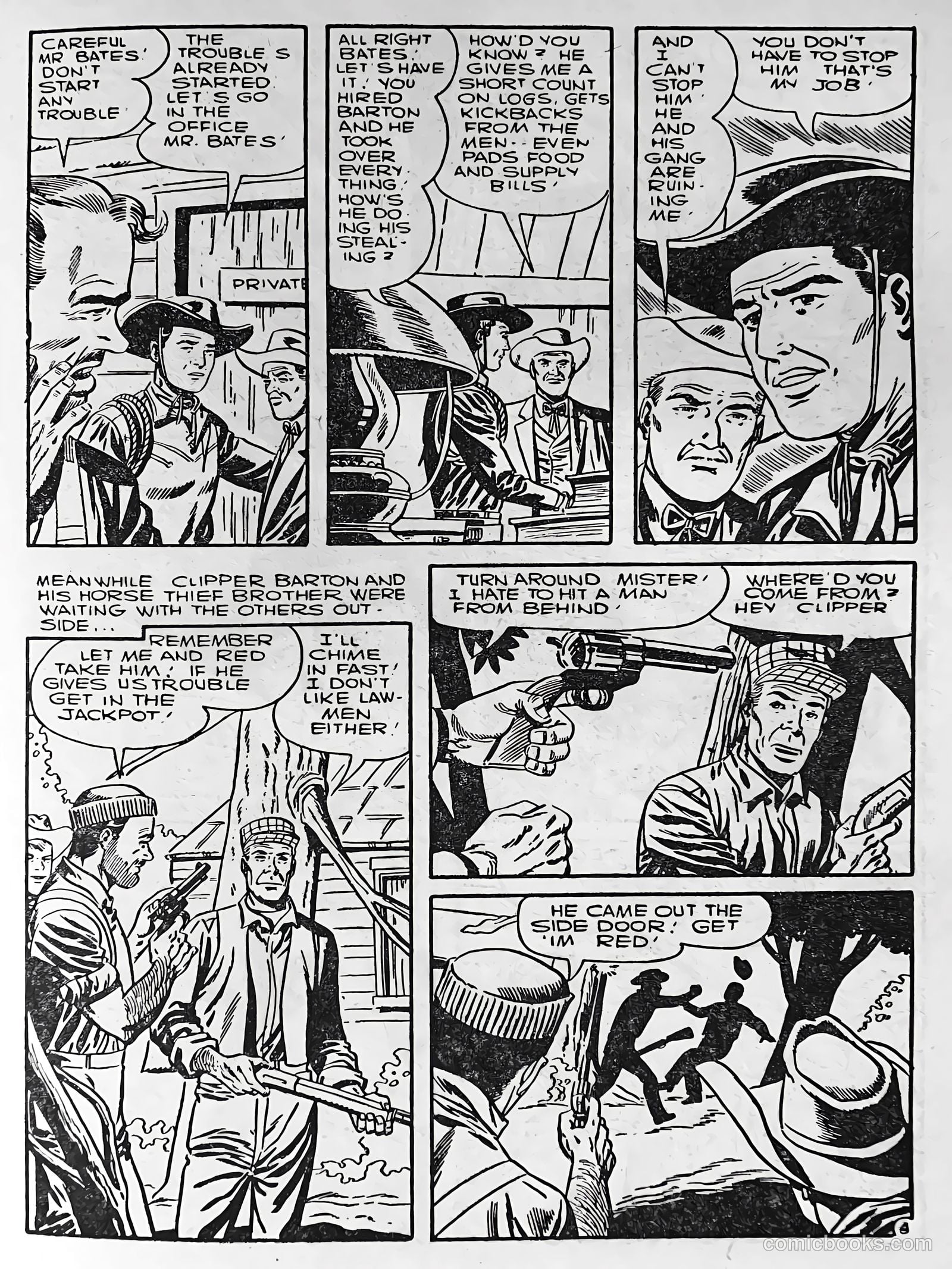 Blazing Trails #1 (1965) — page 33 of 68