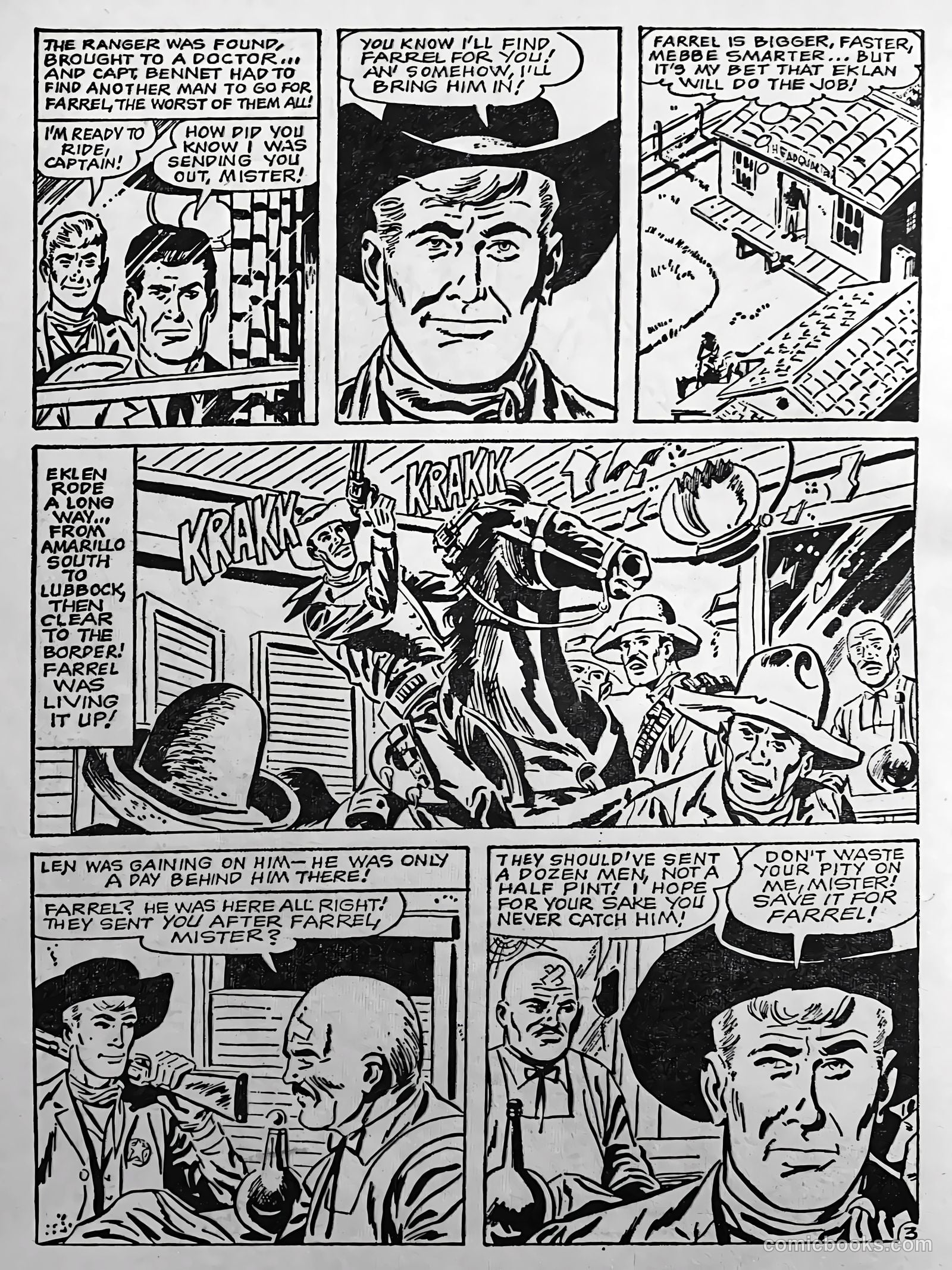 Blazing Trails #1 (1965) — page 34 of 68