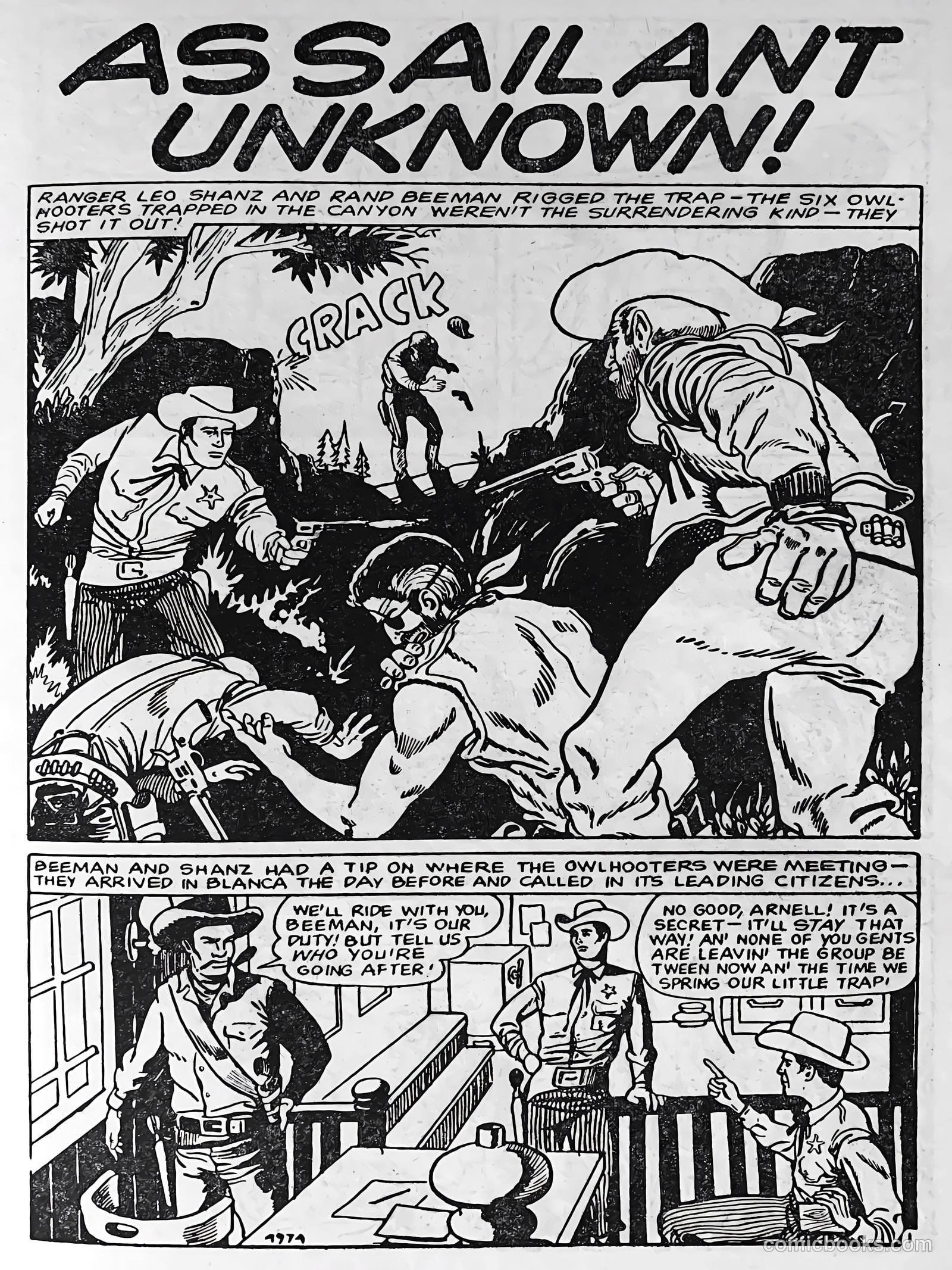 Blazing Trails #1 (1965) — page 36 of 68
