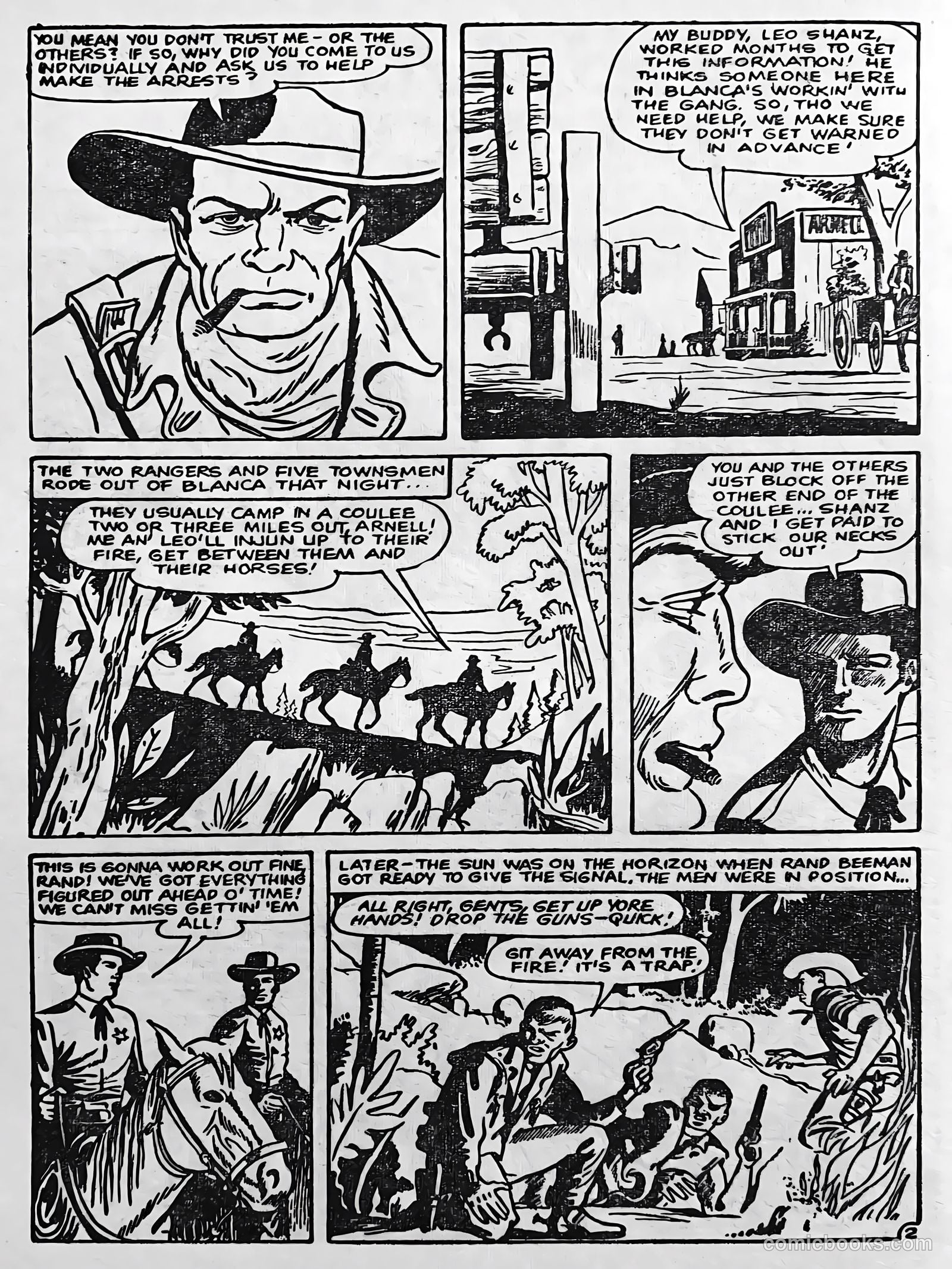 Blazing Trails #1 (1965) — page 37 of 68