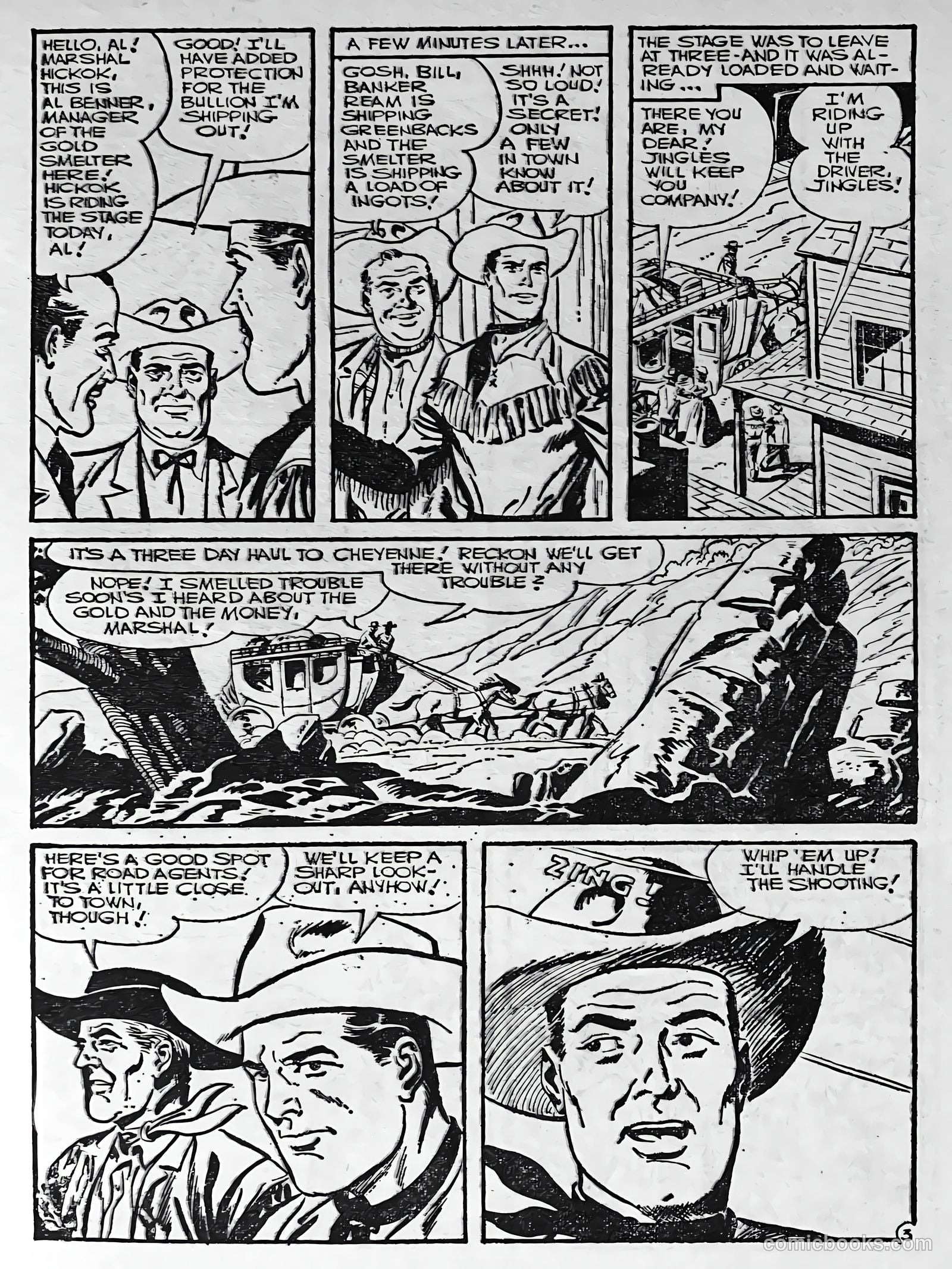 Blazing Trails #1 (1965) — page 55 of 68