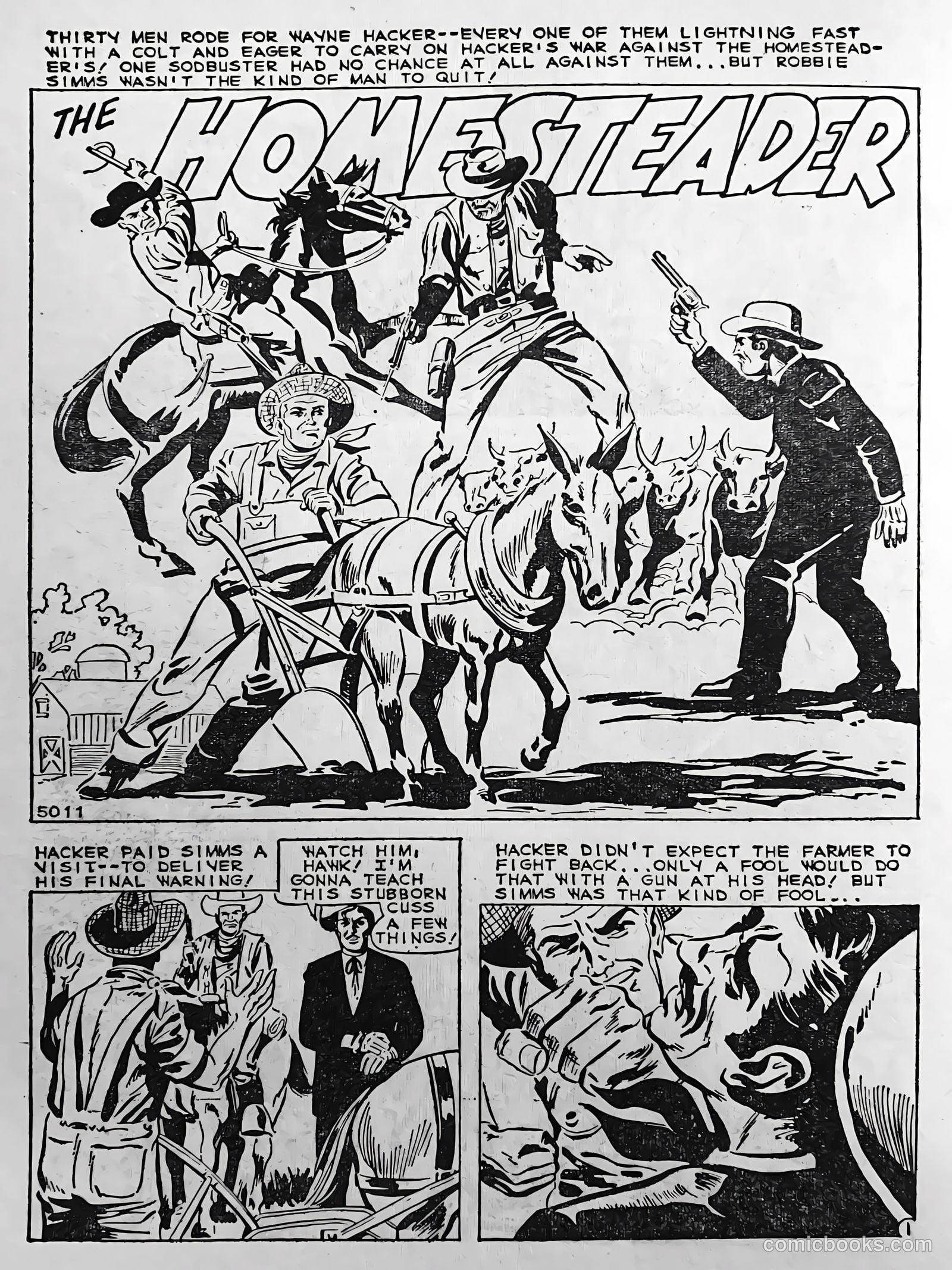 Blazing Trails #1 (1965) — page 67 of 68