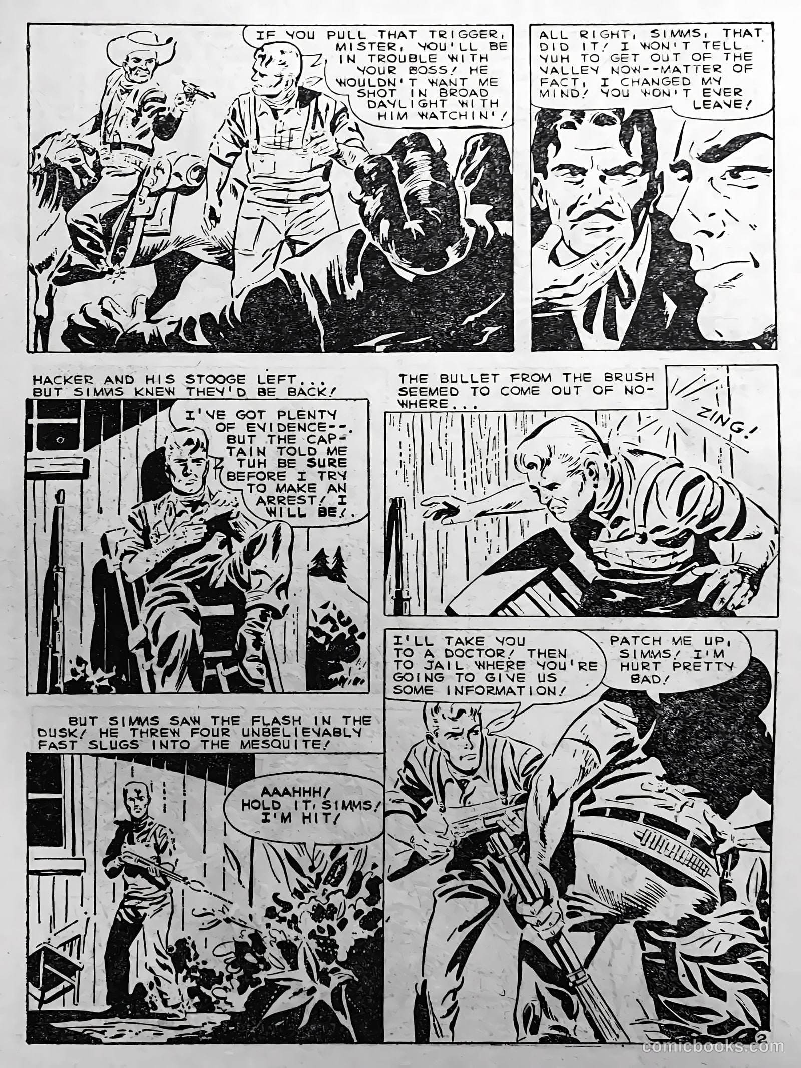 Blazing Trails #1 (1965) — page 68 of 68