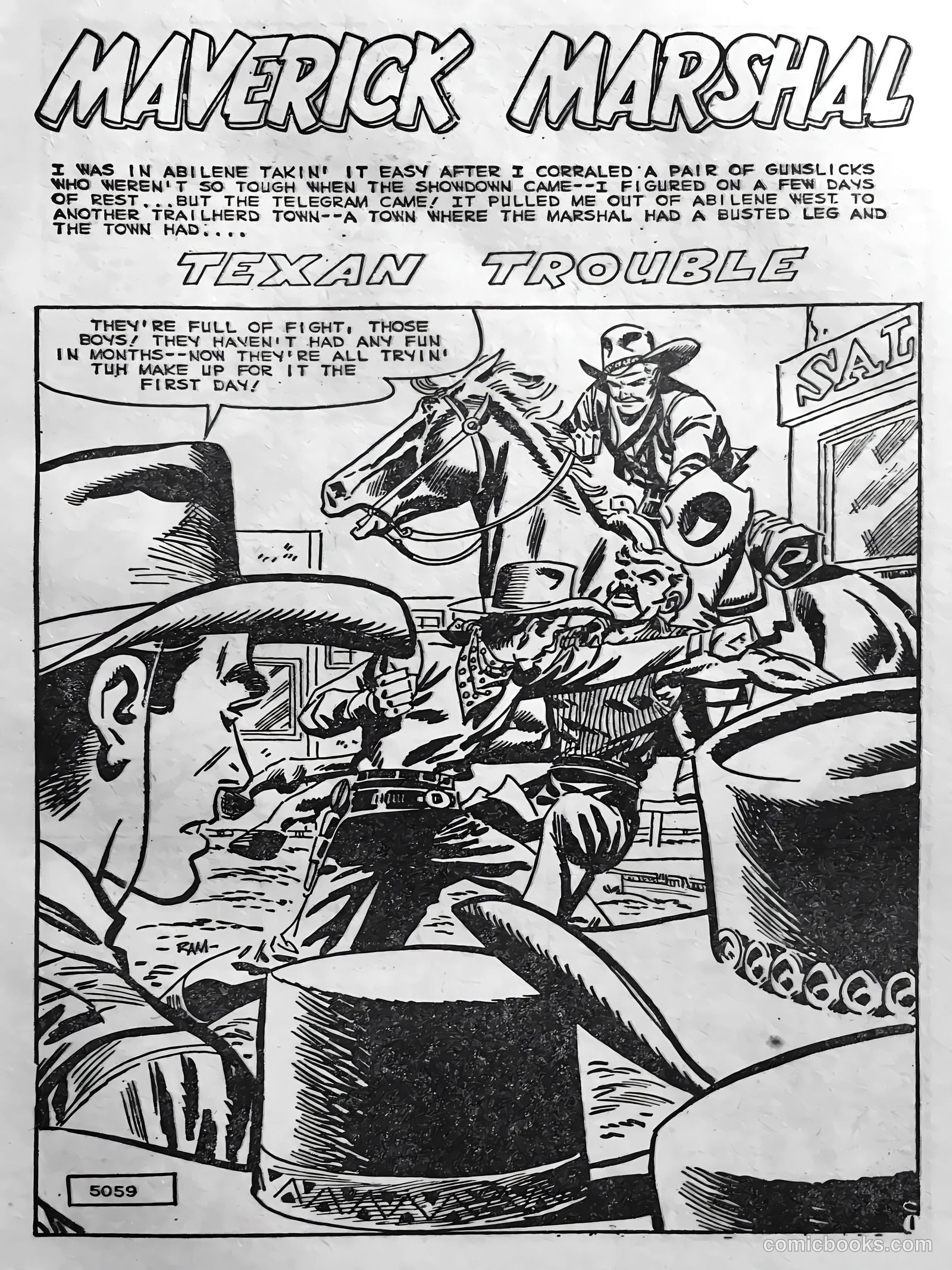 Blazing Trails #2 (1965) — page 7 of 68