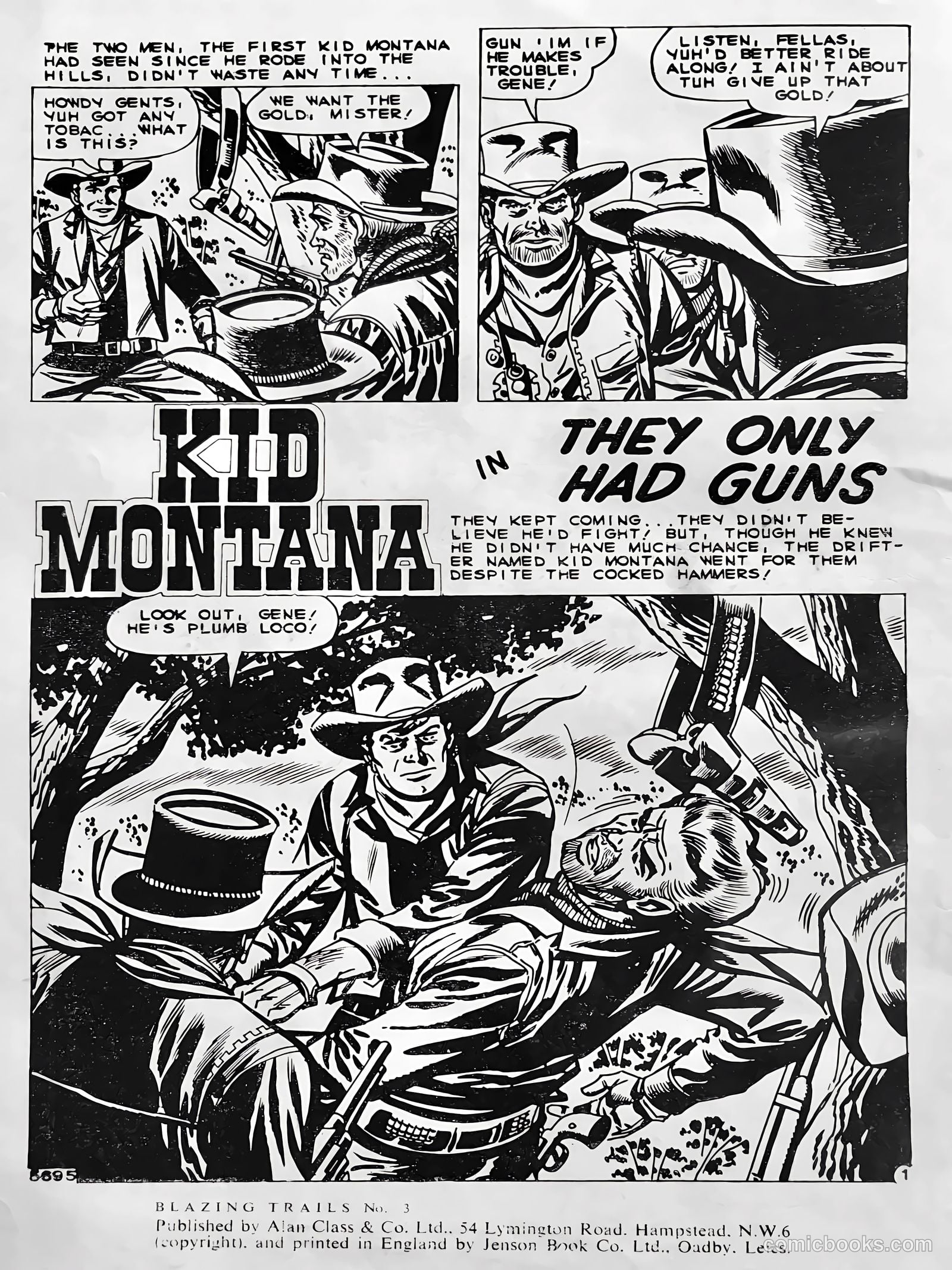 Blazing Trails #3 (1967) — page 12 of 68
