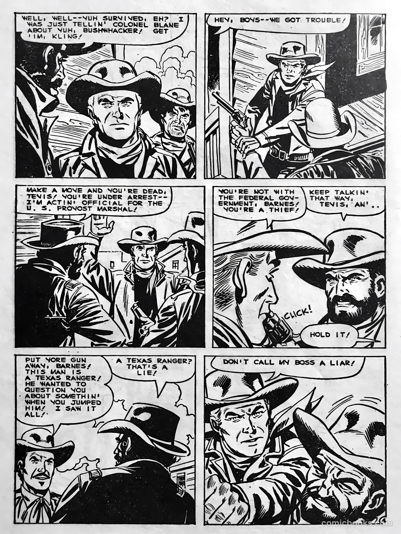 Blazing Trails #3 (1967) — page 35 of 68