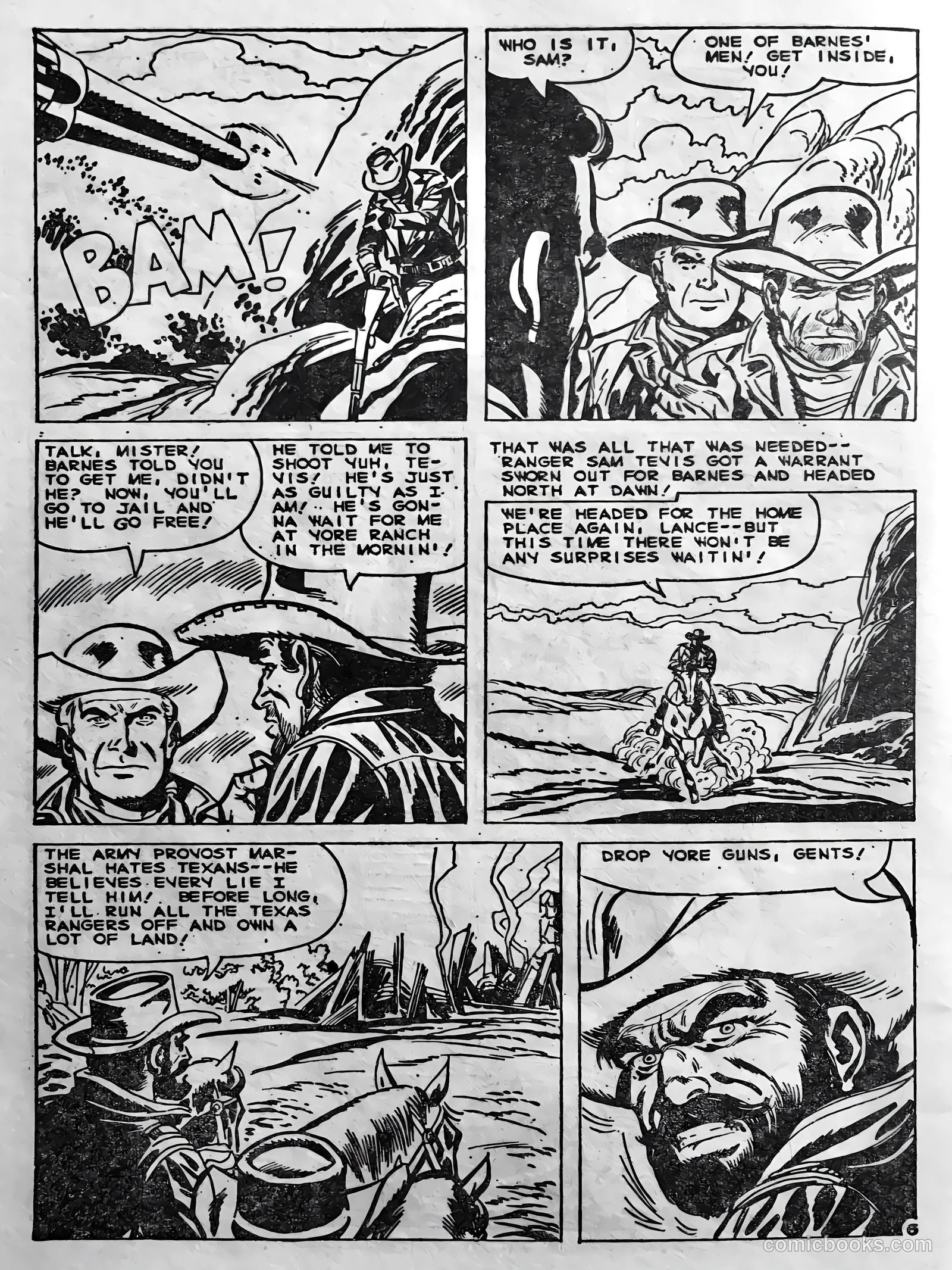 Blazing Trails #3 (1967) — page 37 of 68