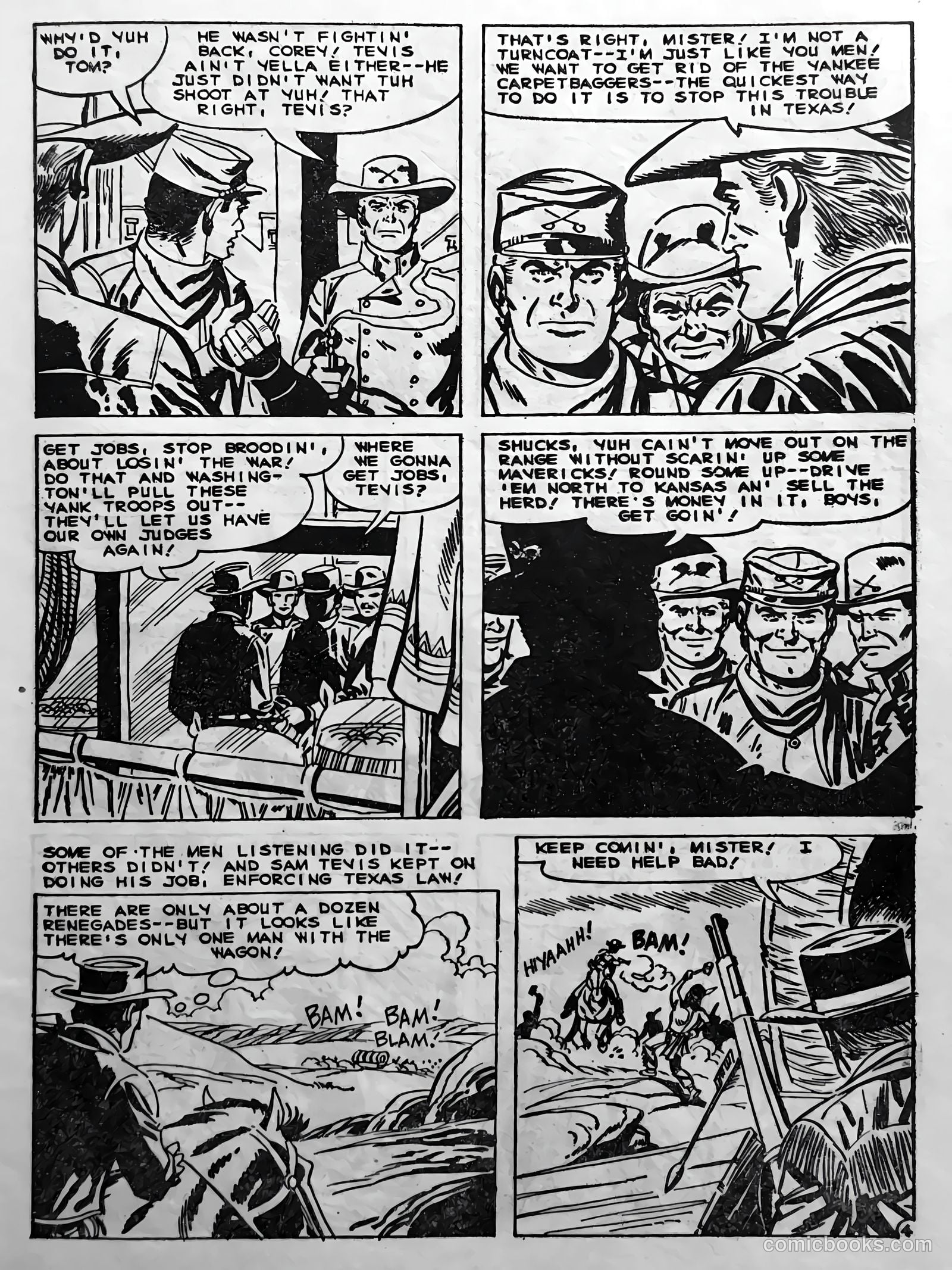 Blazing Trails #3 (1967) — page 42 of 68
