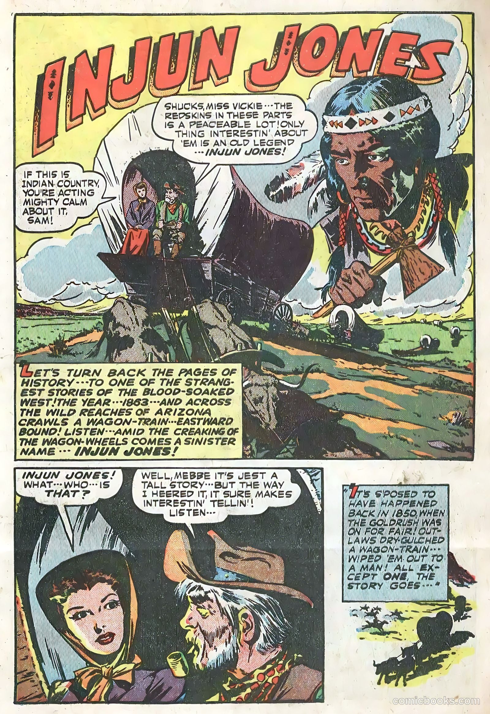 Blazing West #1 (1948) — page 3 of 52