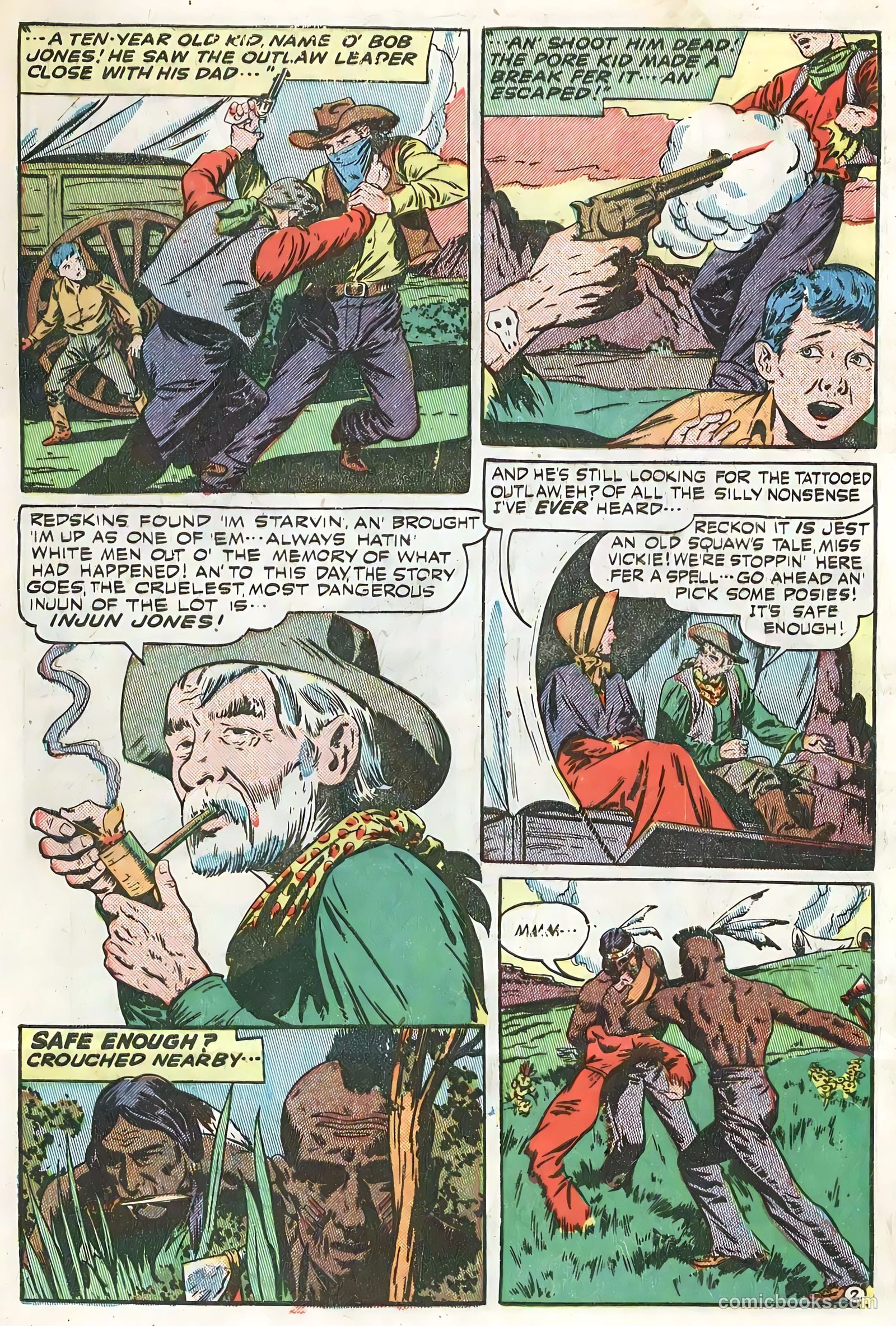Blazing West #1 (1948) — page 4 of 52