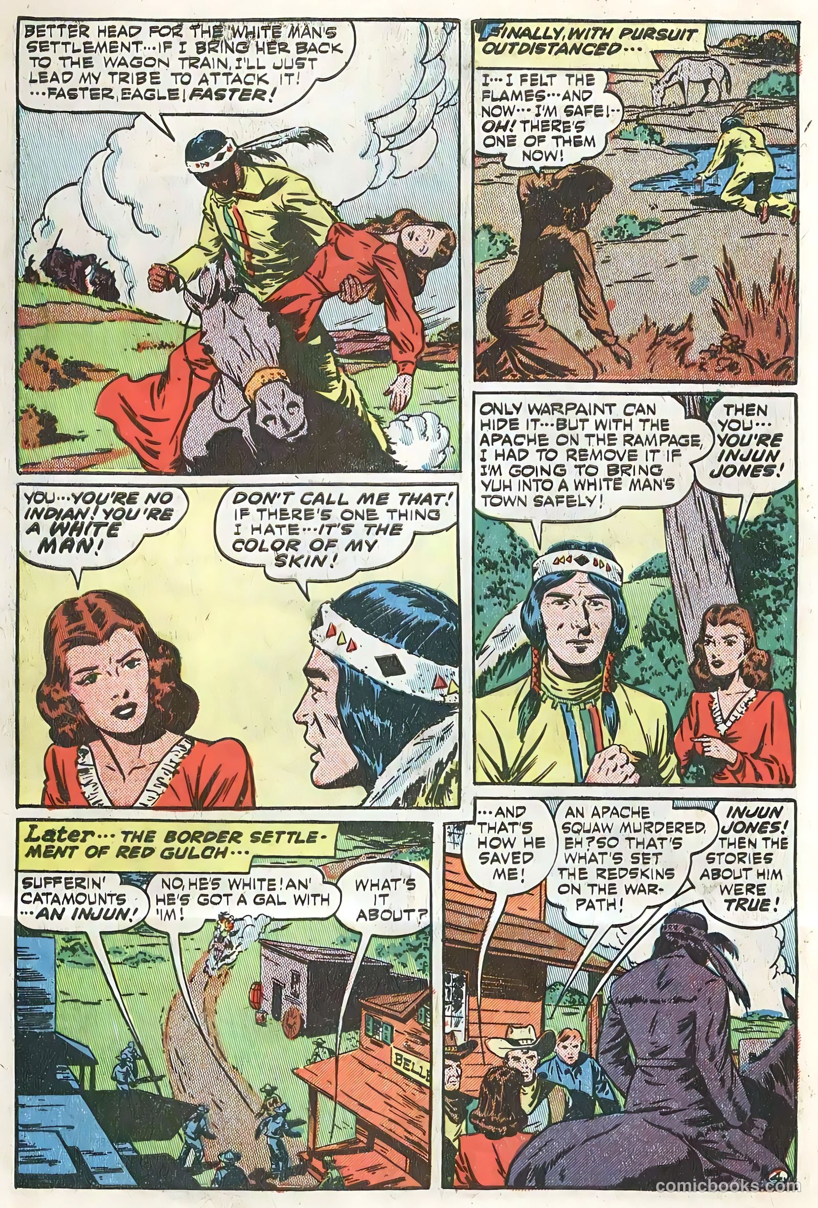 Blazing West #1 (1948) — page 6 of 52