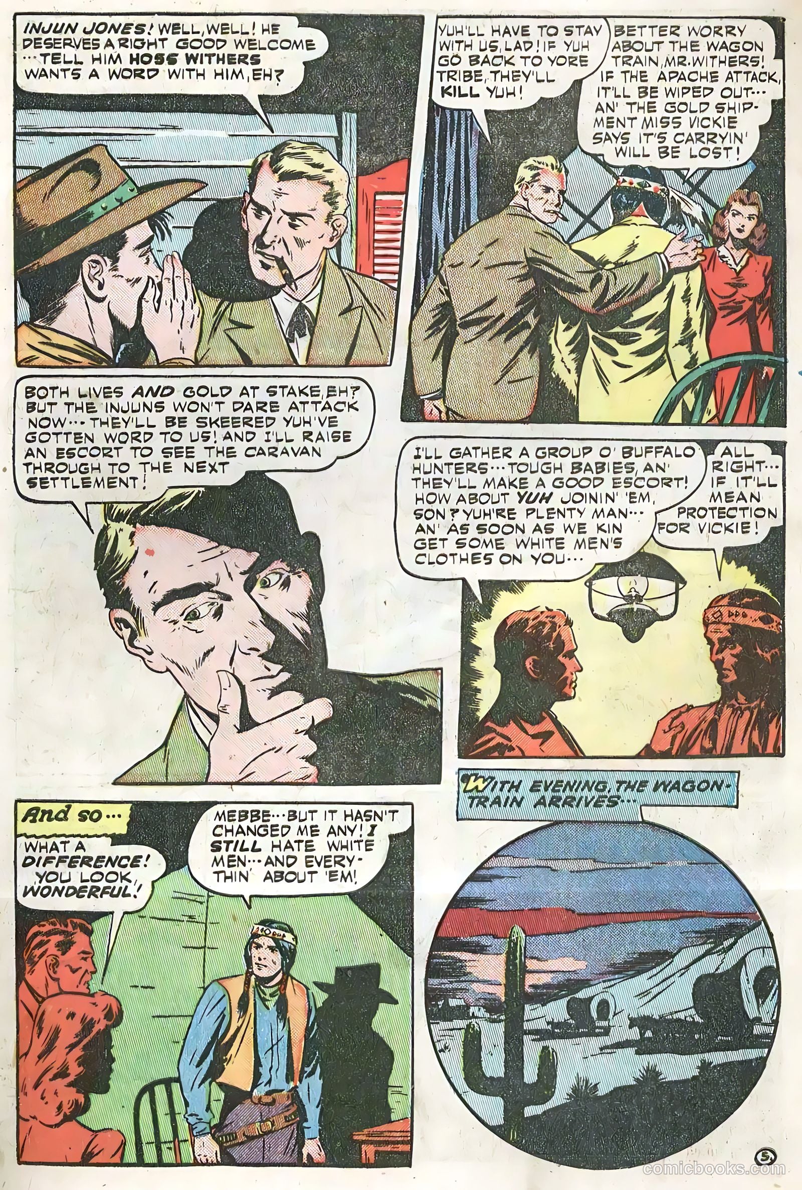 Blazing West #1 (1948) — page 7 of 52