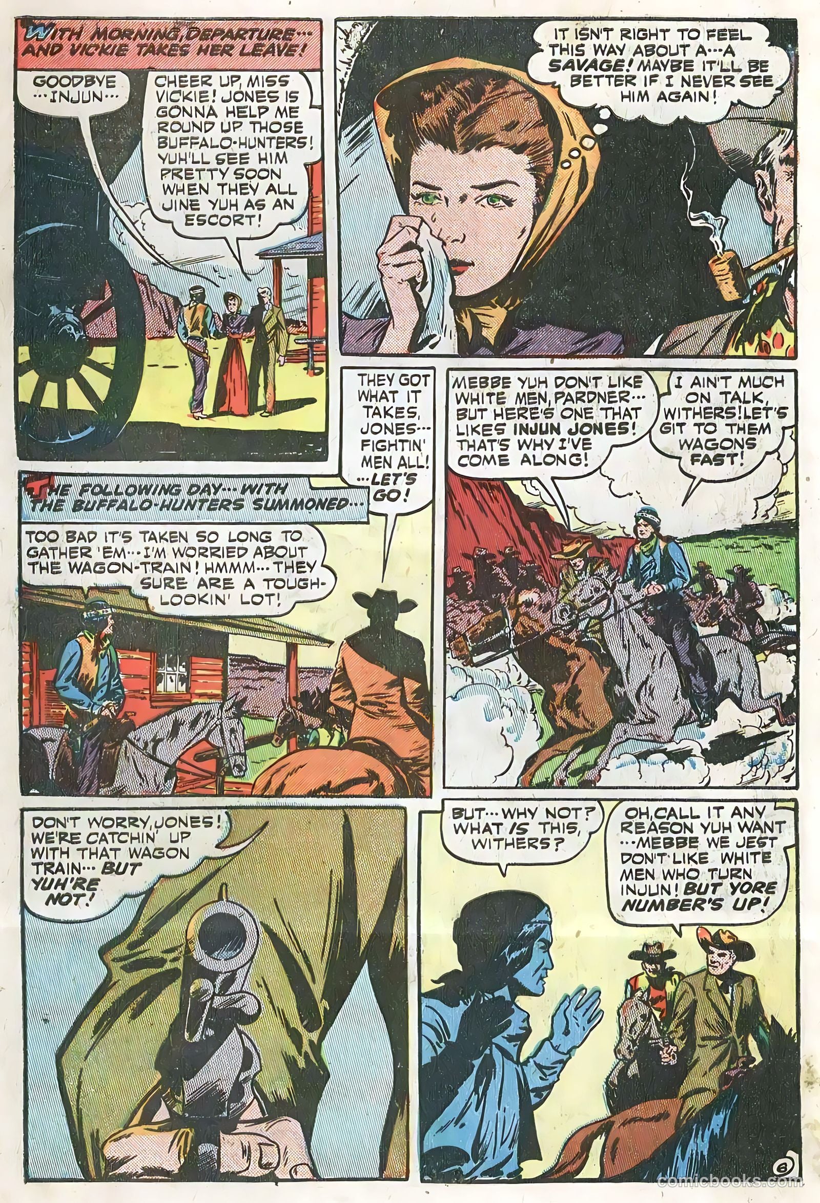 Blazing West #1 (1948) — page 8 of 52