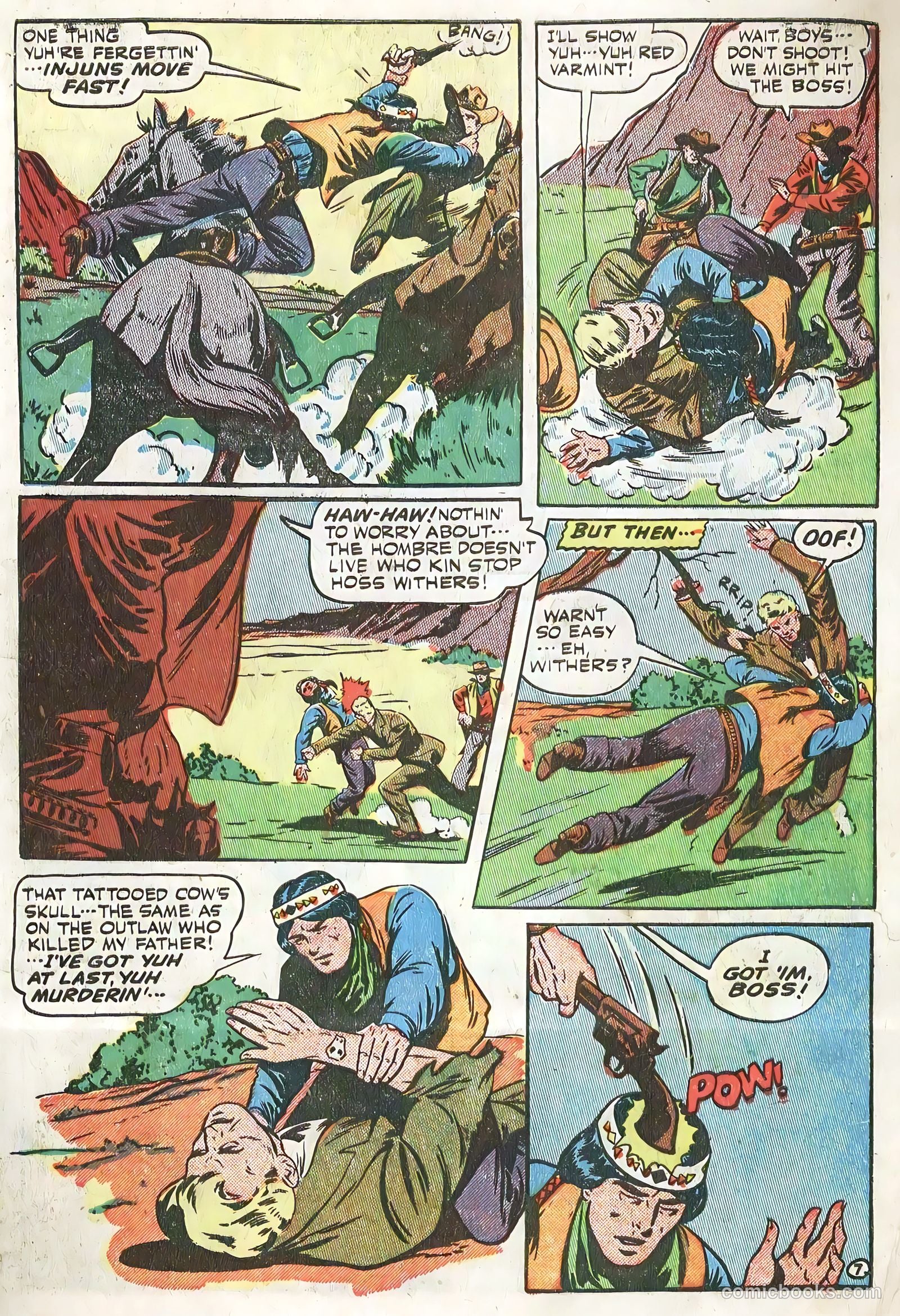 Blazing West #1 (1948) — page 9 of 52