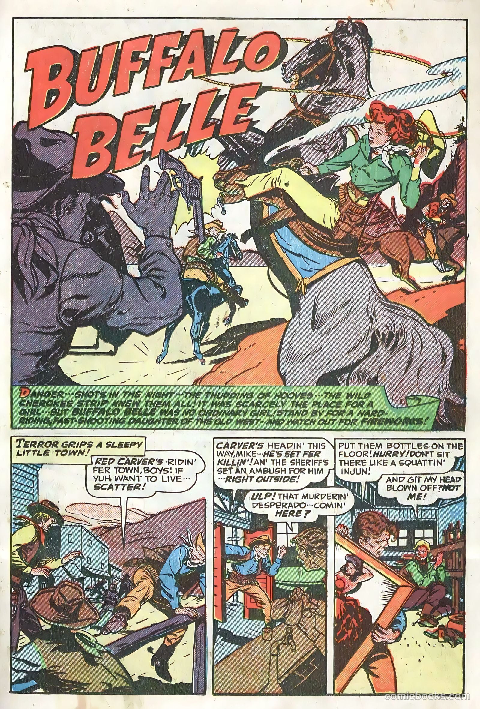 Blazing West #1 (1948) — page 17 of 52