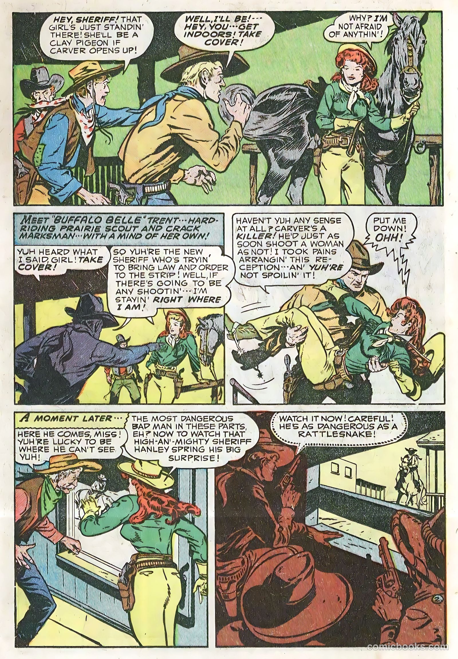 Blazing West #1 (1948) — page 18 of 52