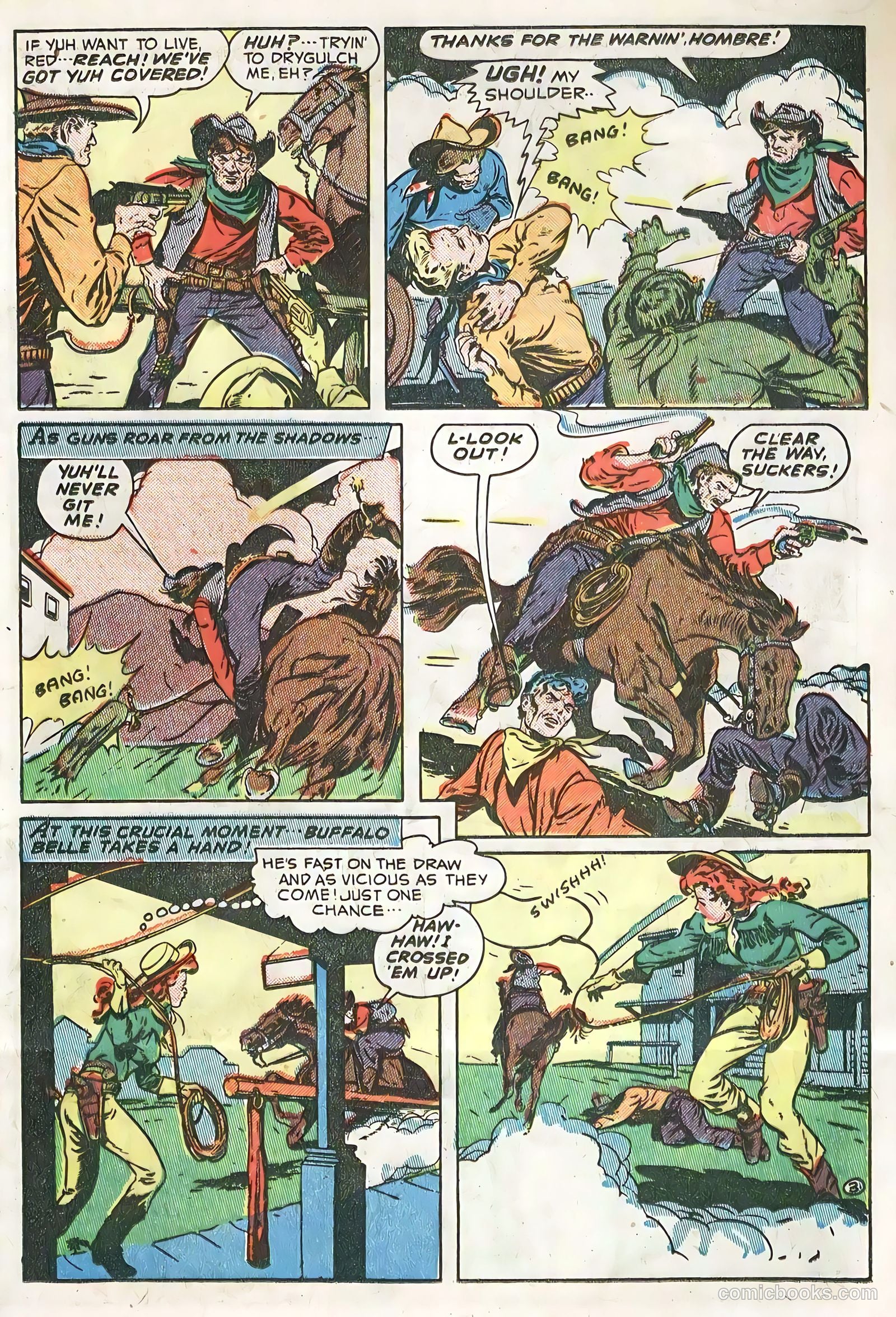 Blazing West #1 (1948) — page 19 of 52