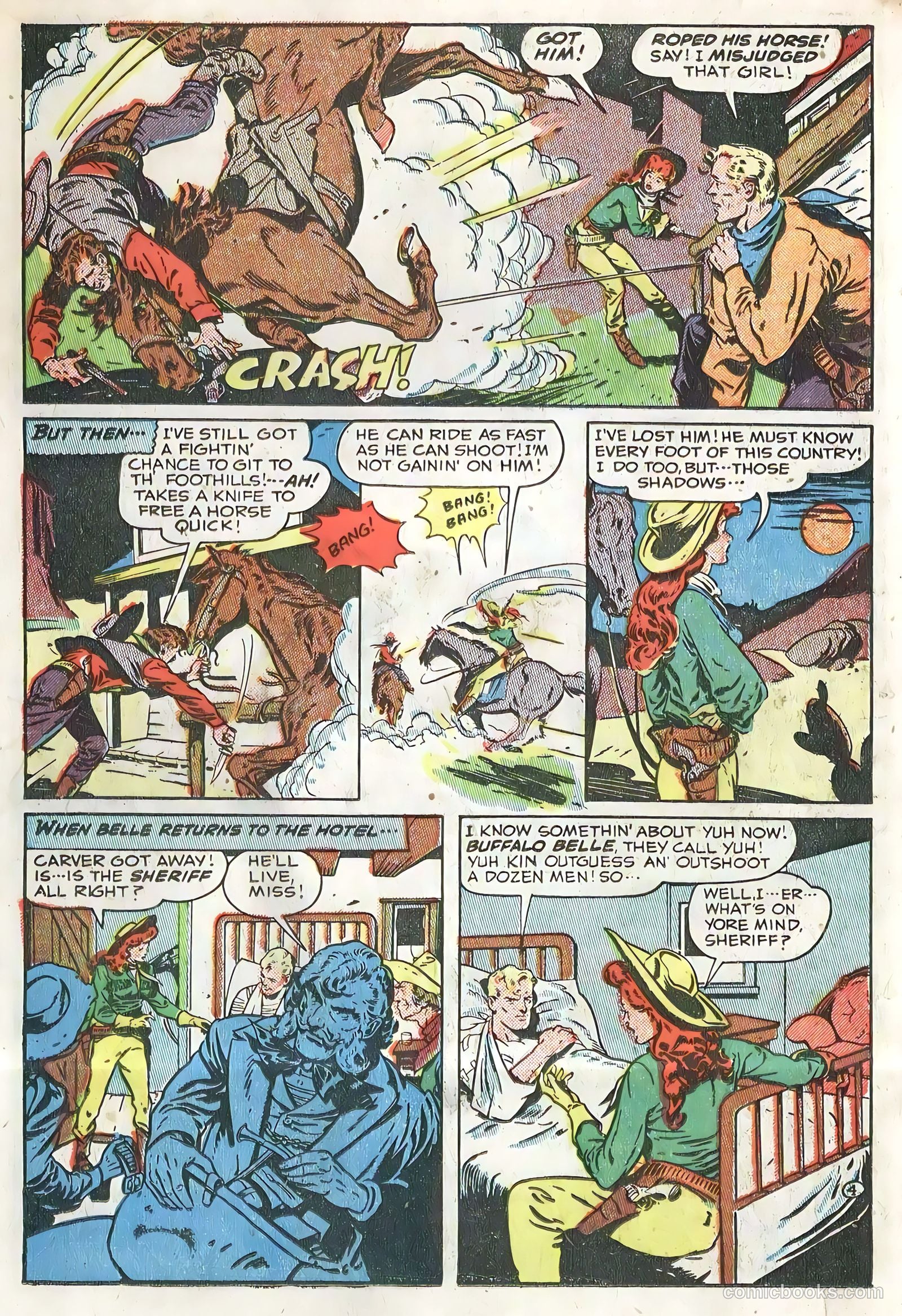 Blazing West #1 (1948) — page 20 of 52