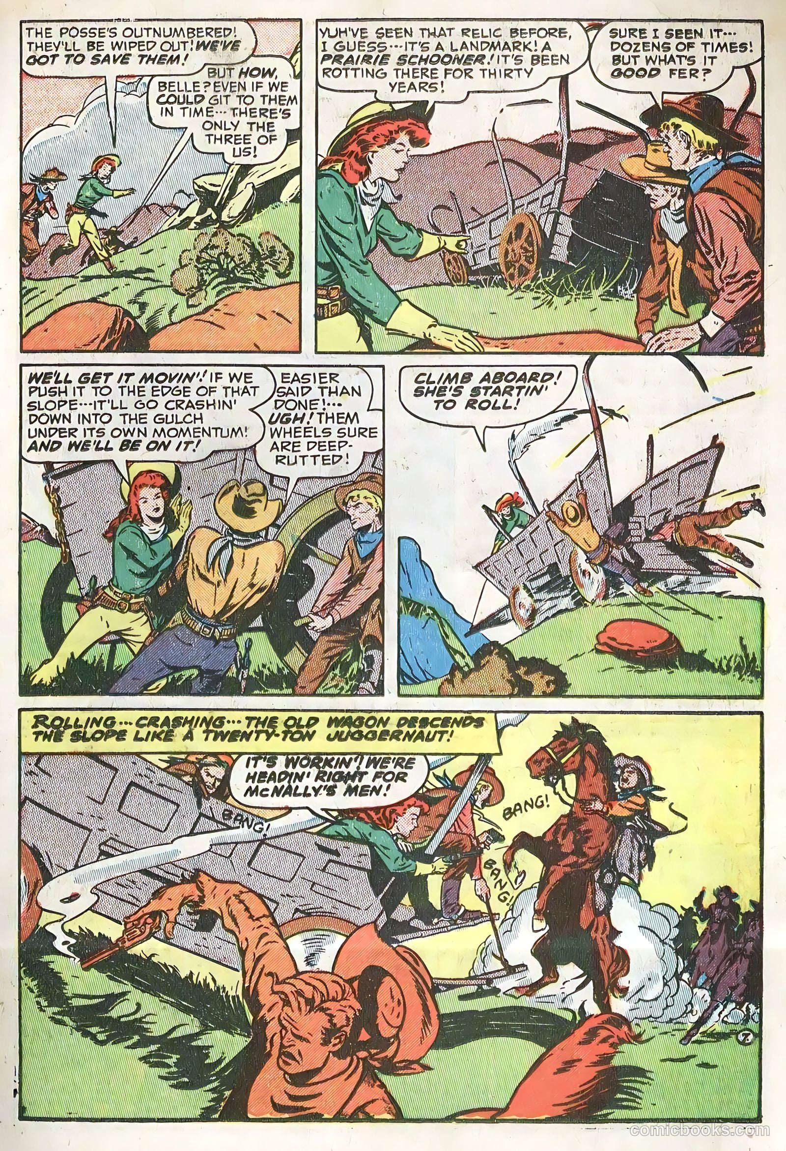 Blazing West #1 (1948) — page 23 of 52